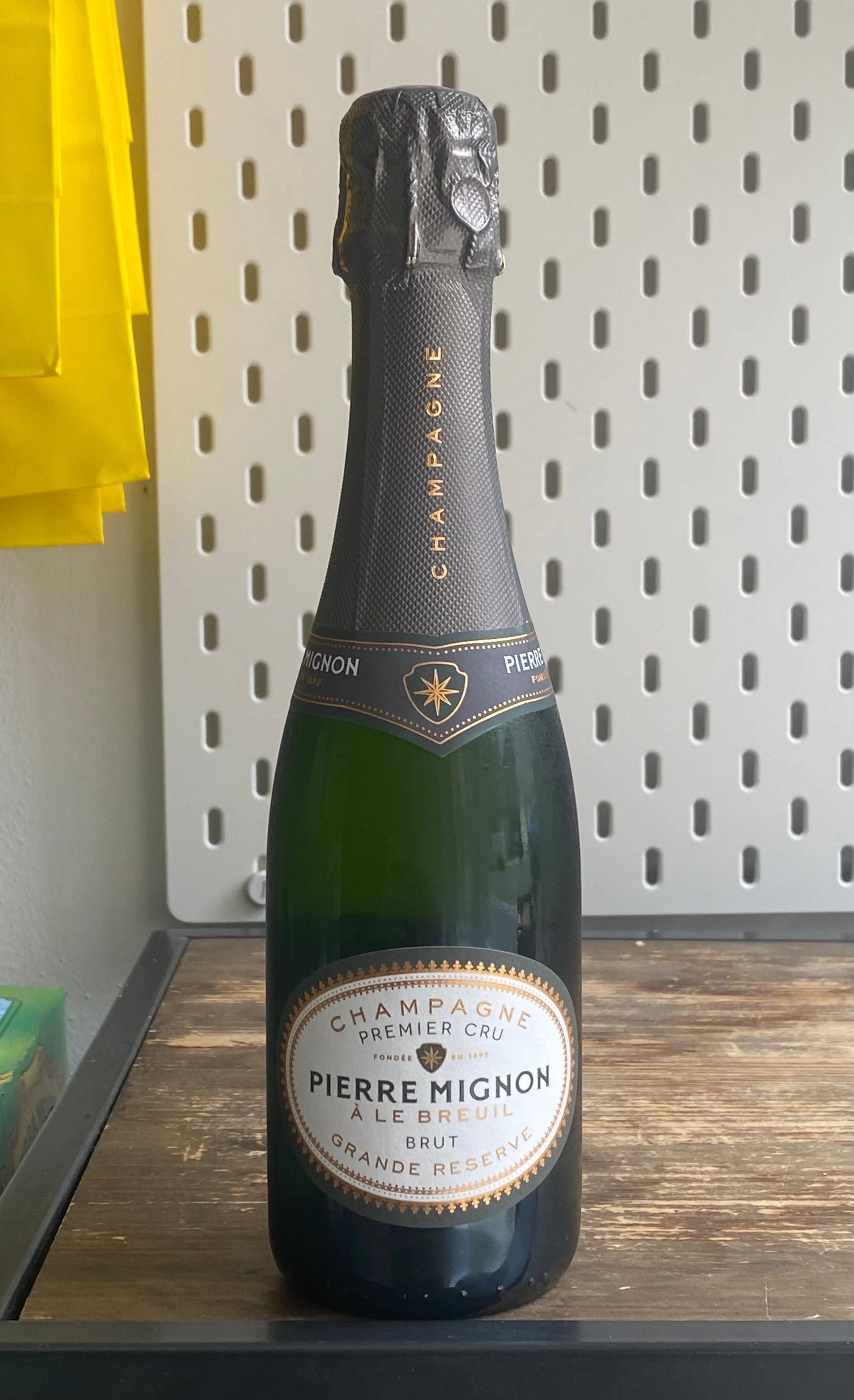 Pierre Mignon Grande Reserve Champagne 375ml at The Beerhive, Edinburgh. Free UK shipping.