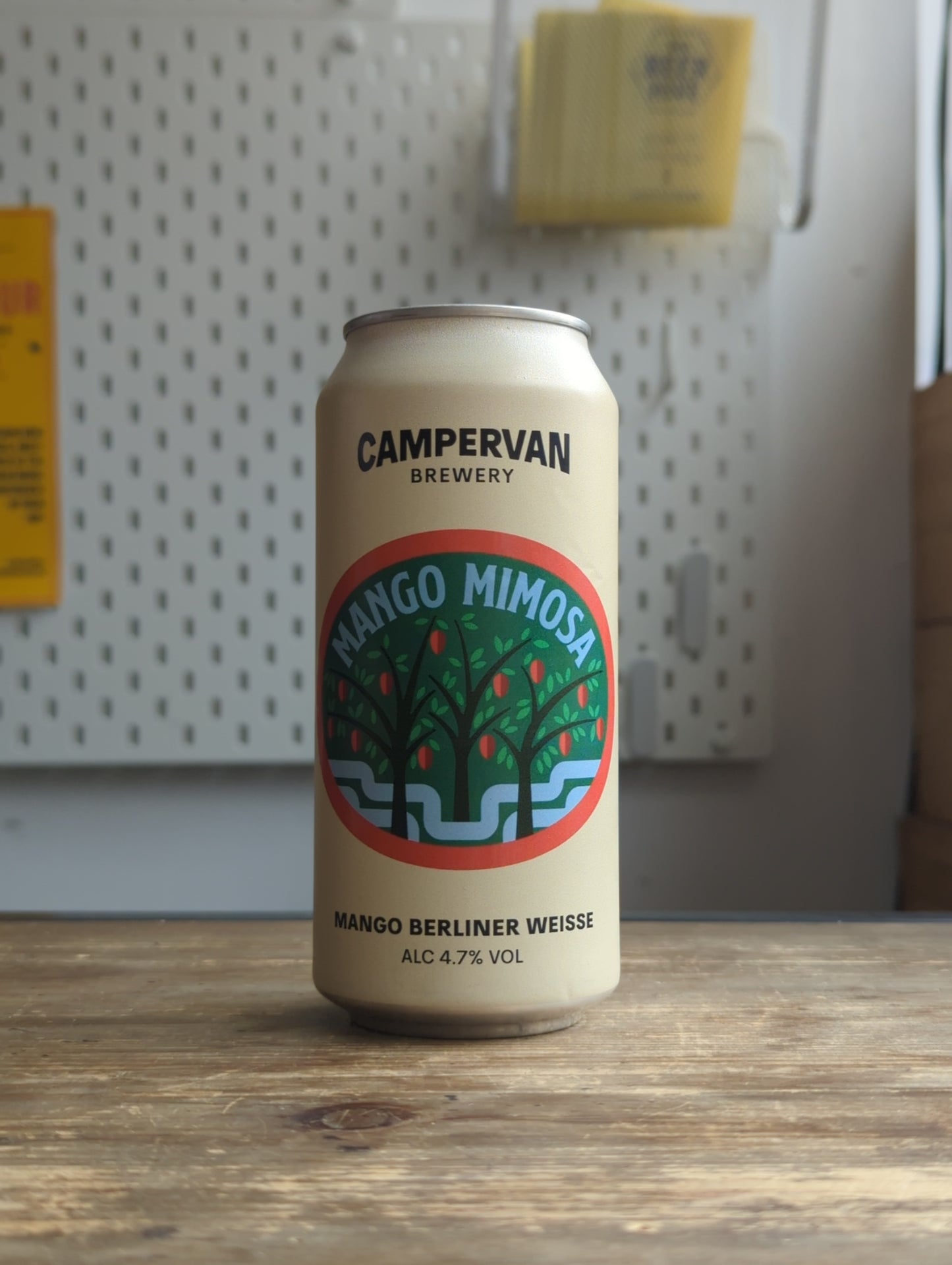 Campervan Mango Mimosa at The Beerhive, Edinburgh. Free UK shipping.