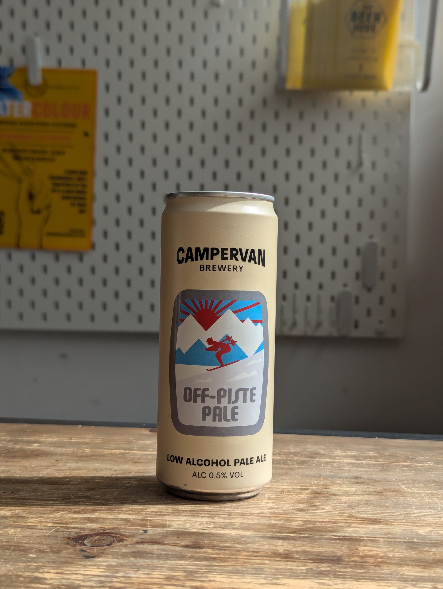 Campervan Off-Piste at The Beerhive, Edinburgh. Free UK shipping.