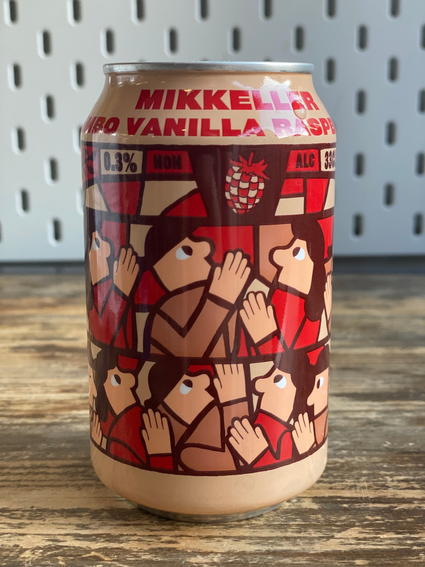 Mikkeller Limbo Raspberry Vanilla Alcohol free Sour at The Beerhive, Edinburgh. Free UK shipping.