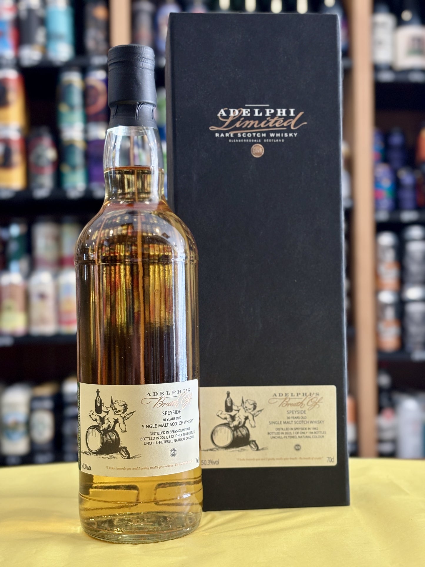Adelphi Whisky Limited Breath of Speyside 1992