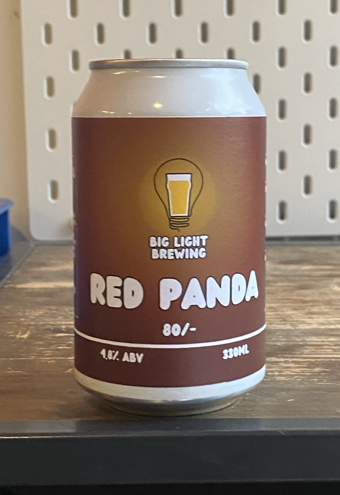 Big Light Brewing Red Panda 80/- at The Beerhive, Edinburgh. Free UK shipping.