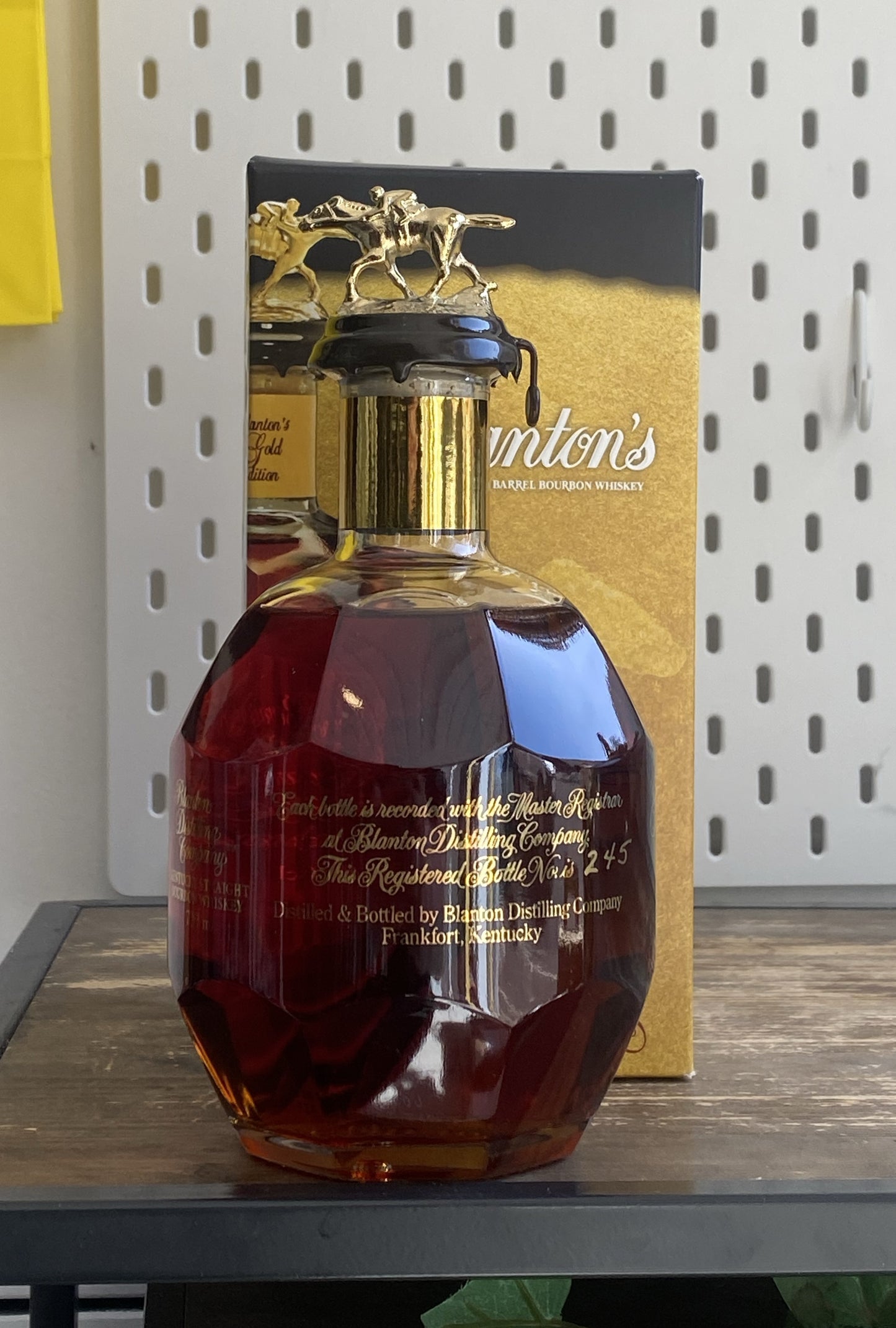 Blantons Gold Bourbon at The Beerhive, Edinburgh. Free UK shipping.