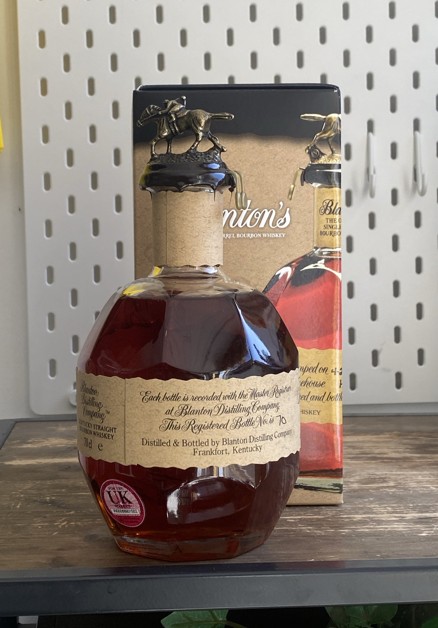 Blantons Original Bourbon at The Beerhive, Edinburgh. Free UK shipping.
