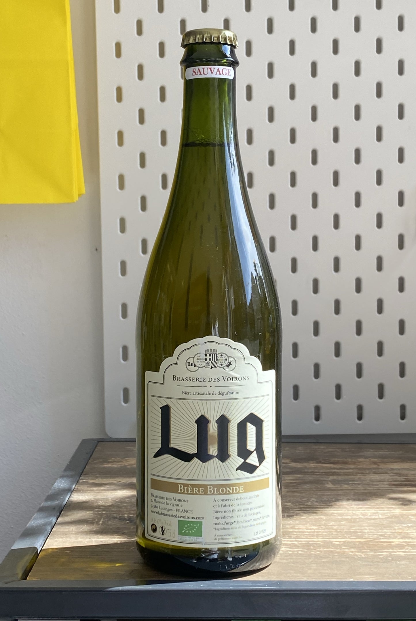 Brasserie des Voirons, Bière LUG Sauvage 2024 at The Beerhive, Edinburgh. Free UK shipping.