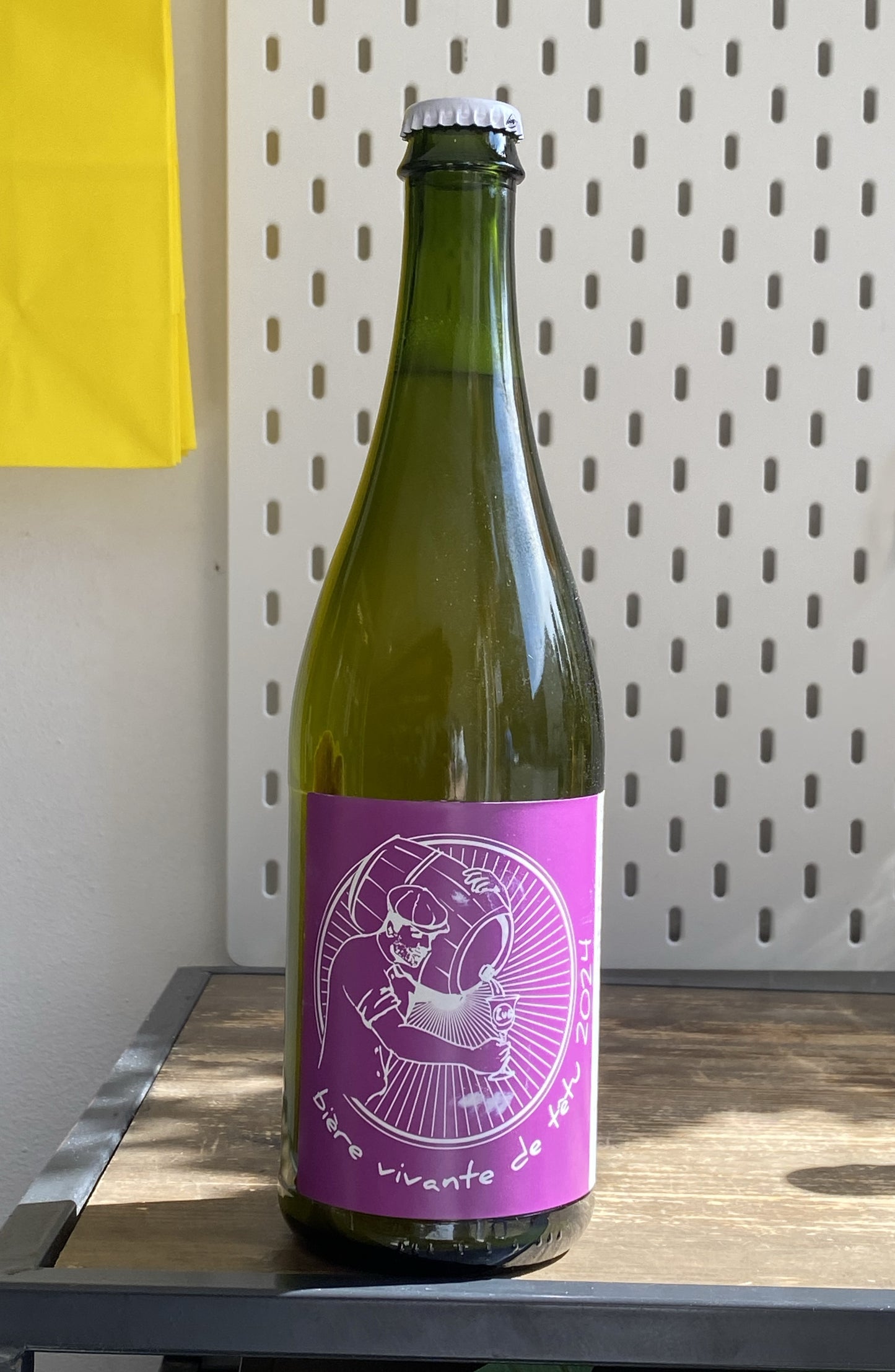 Brasserie des Voirons, Bière Vivante de Têtu 2024 at The Beerhive, Edinburgh. Free UK shipping.