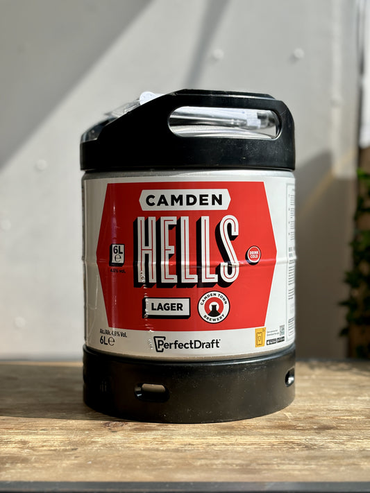 Perfect Draft Camden Hells 6 Litre Keg