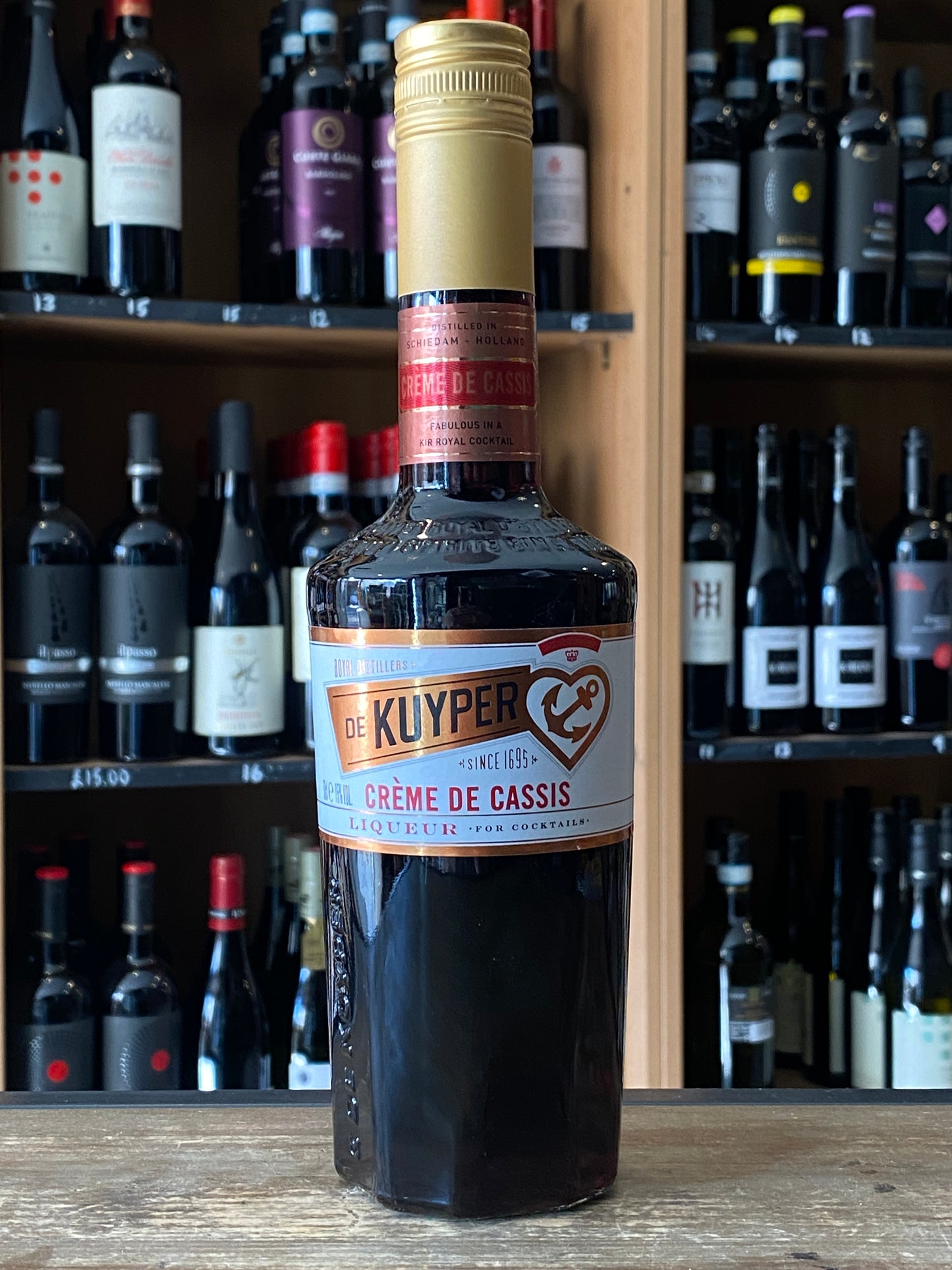 De Kuyper Creme de Cassis at The Beerhive, Edinburgh. Free UK shipping.