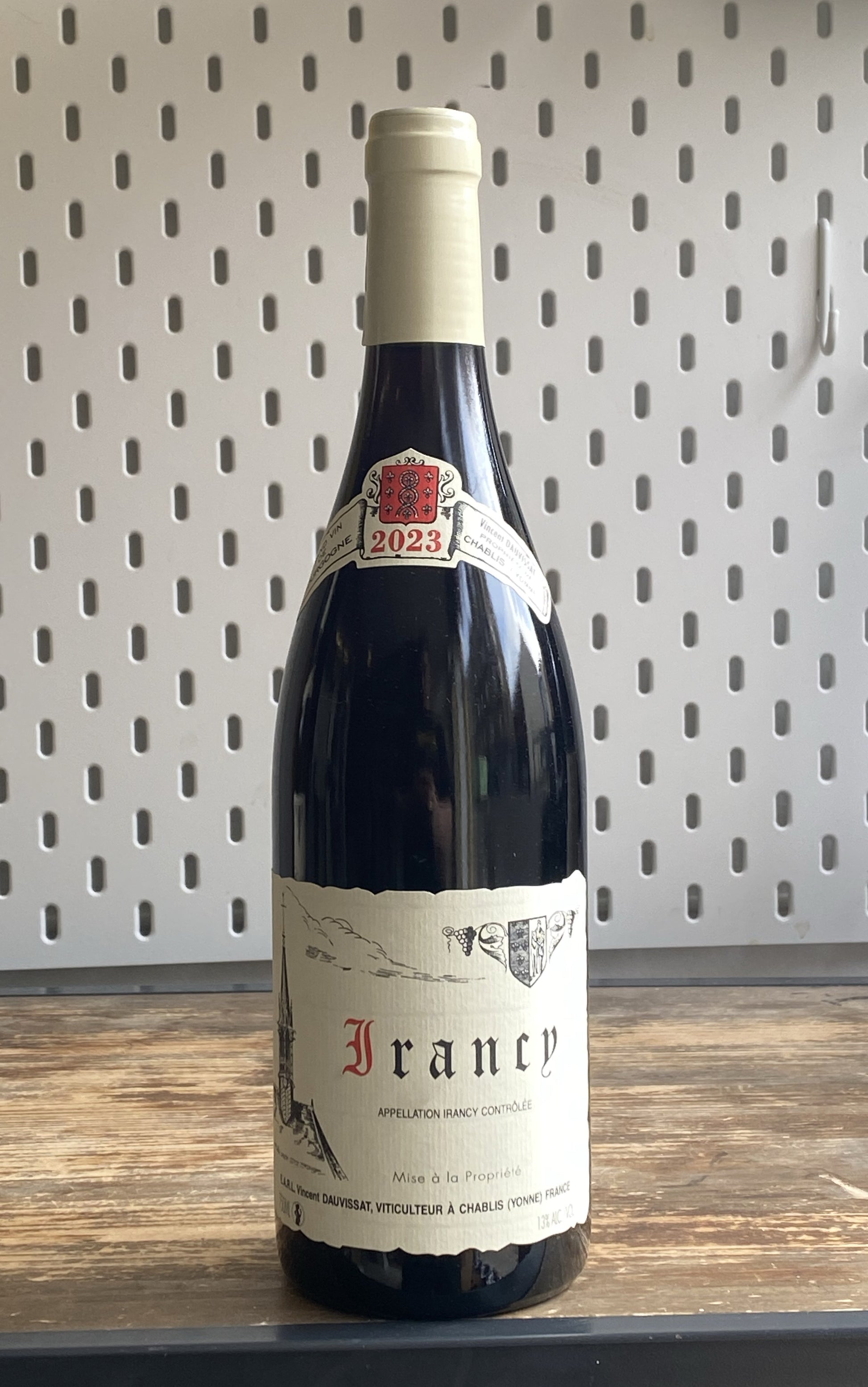 Vincent Dauvissat, Irancy 2023 at The Beerhive, Edinburgh. Free UK shipping.