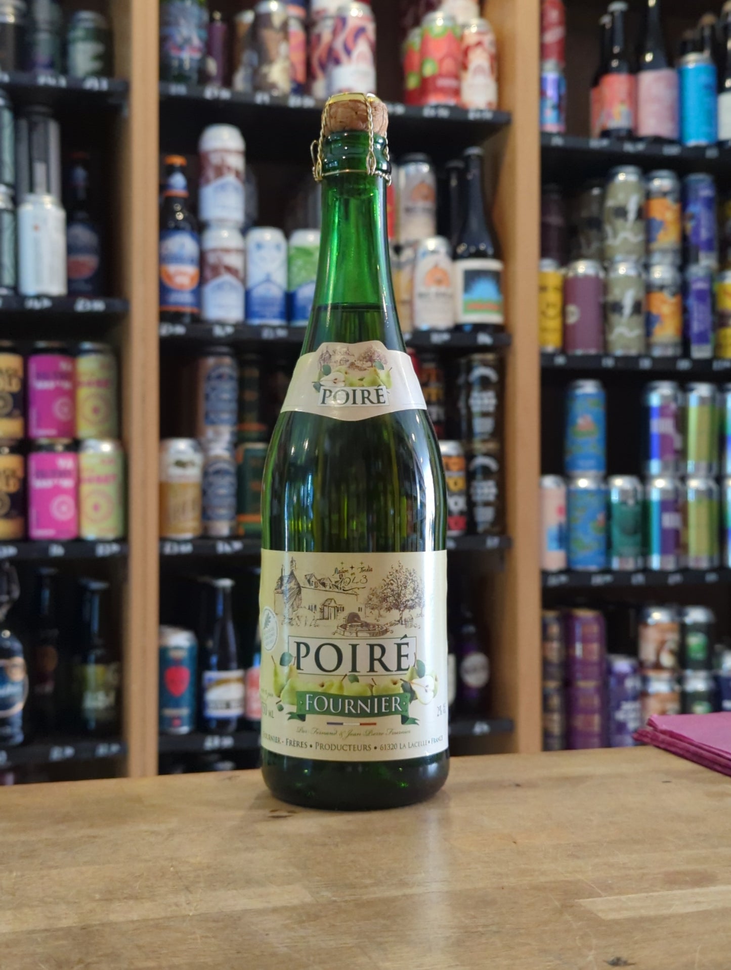 Fournier Le Cidre Poire at The Beerhive, Edinburgh. Free UK shipping.