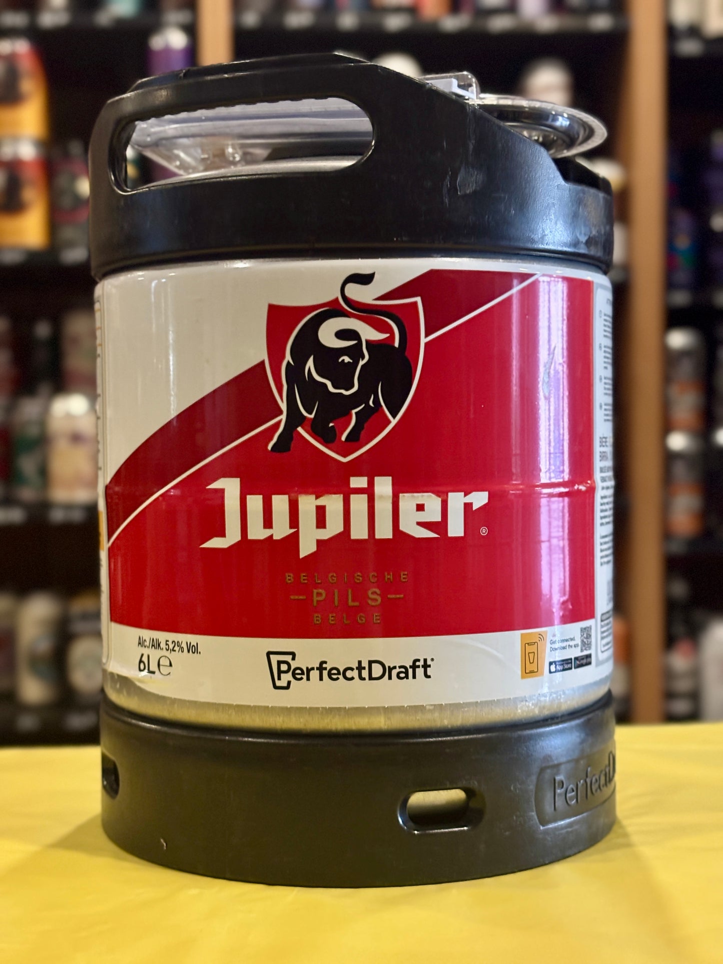 Perfect Draft Jupiler 6 Litre Keg at The Beerhive, Edinburgh. Free UK shipping.