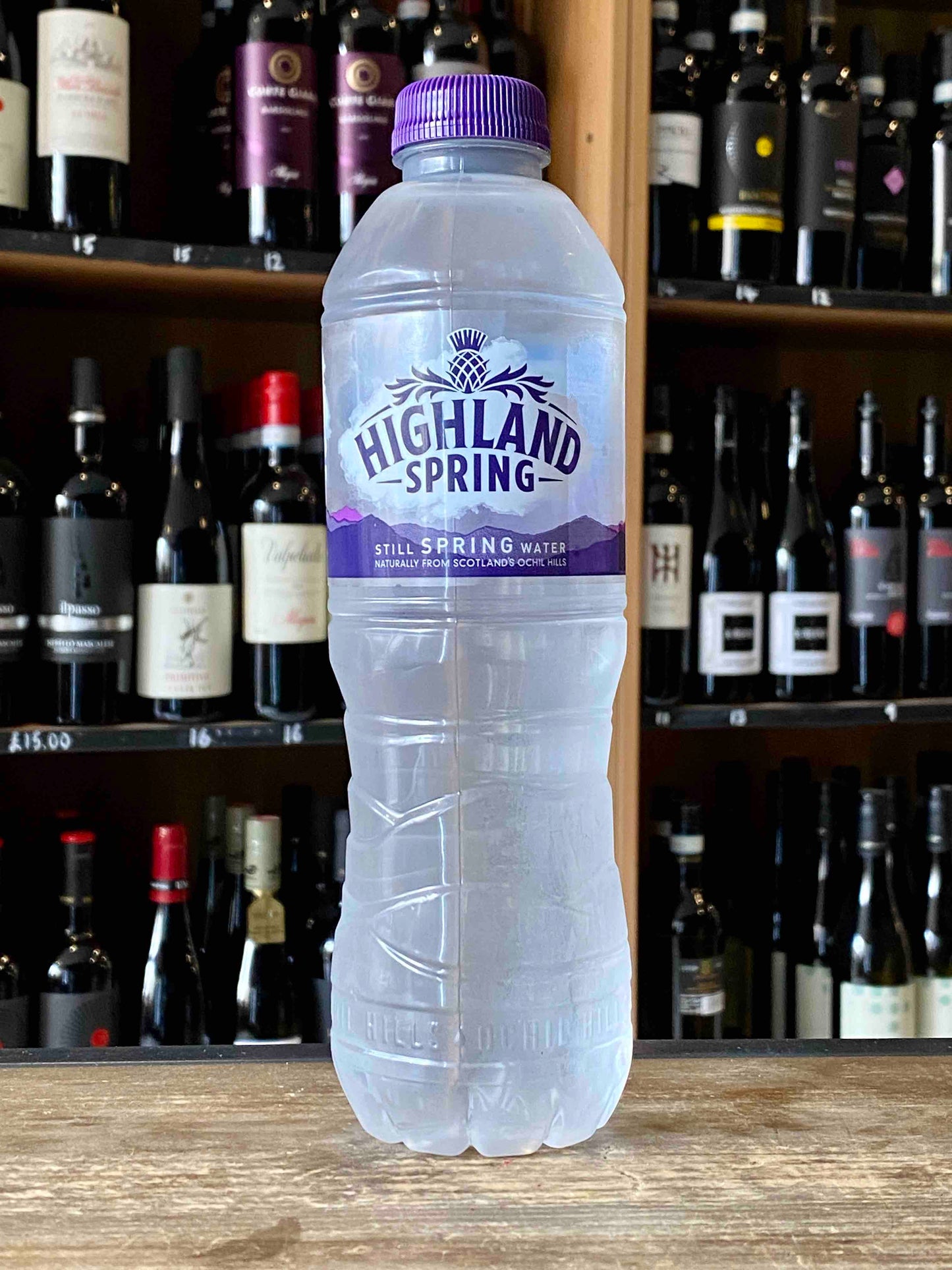 Highland Spring Still Water 50cl at The Beerhive, Edinburgh. Free UK shipping.