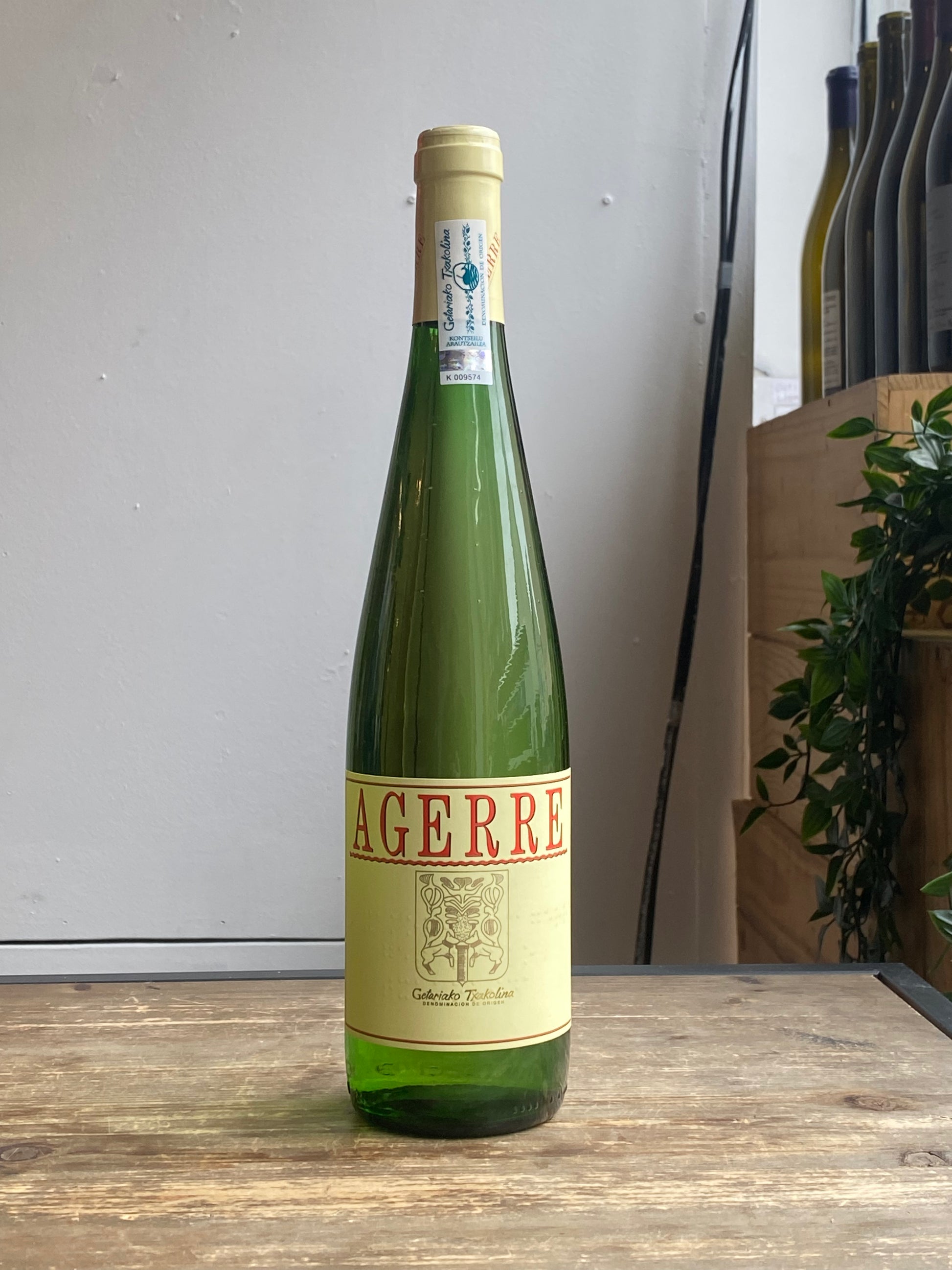 Bodega Agerre Txakoli at The Beerhive, Edinburgh. Free UK shipping.
