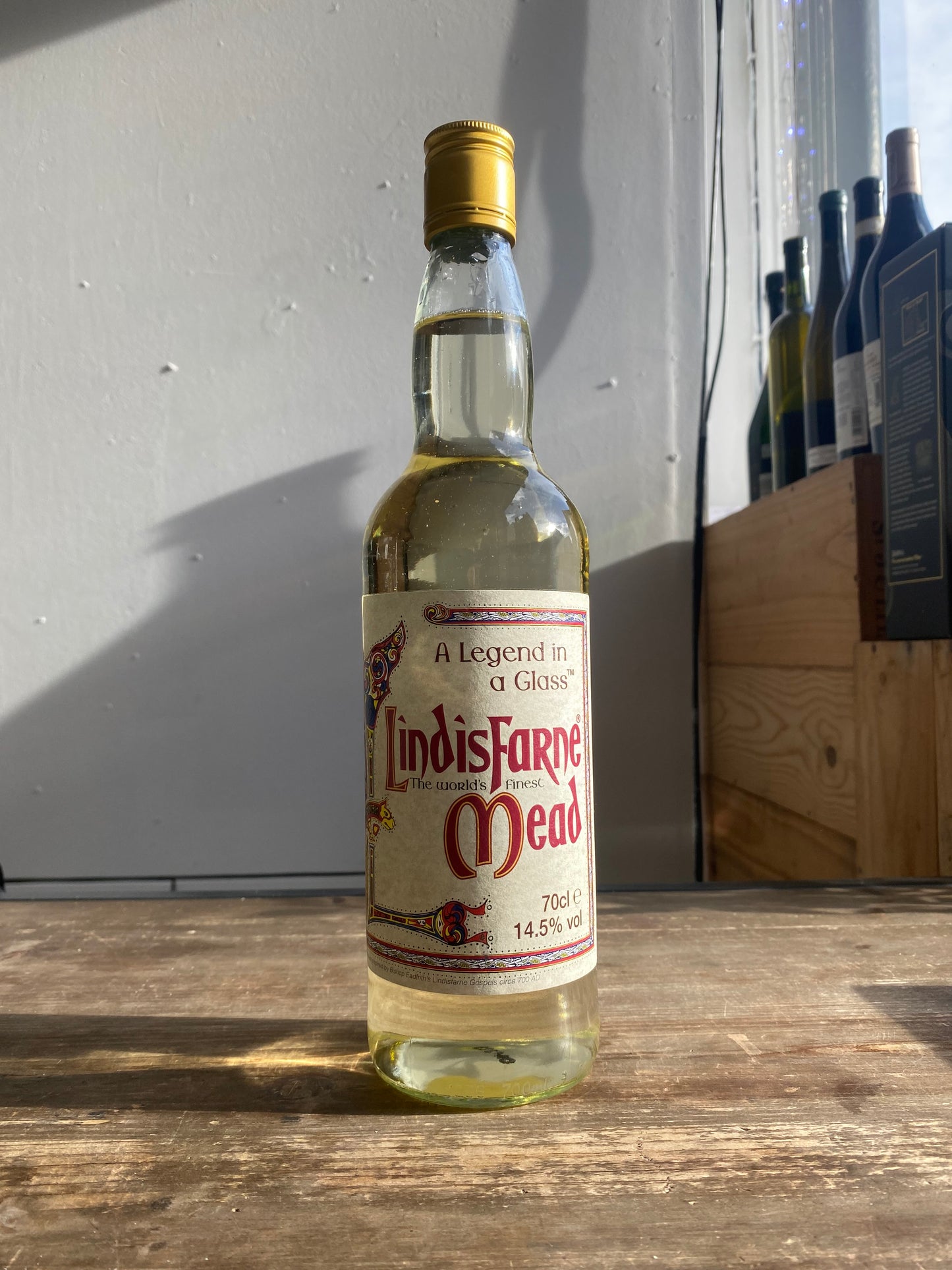 Lindisfarne Mead at The Beerhive, Edinburgh. Free UK shipping.