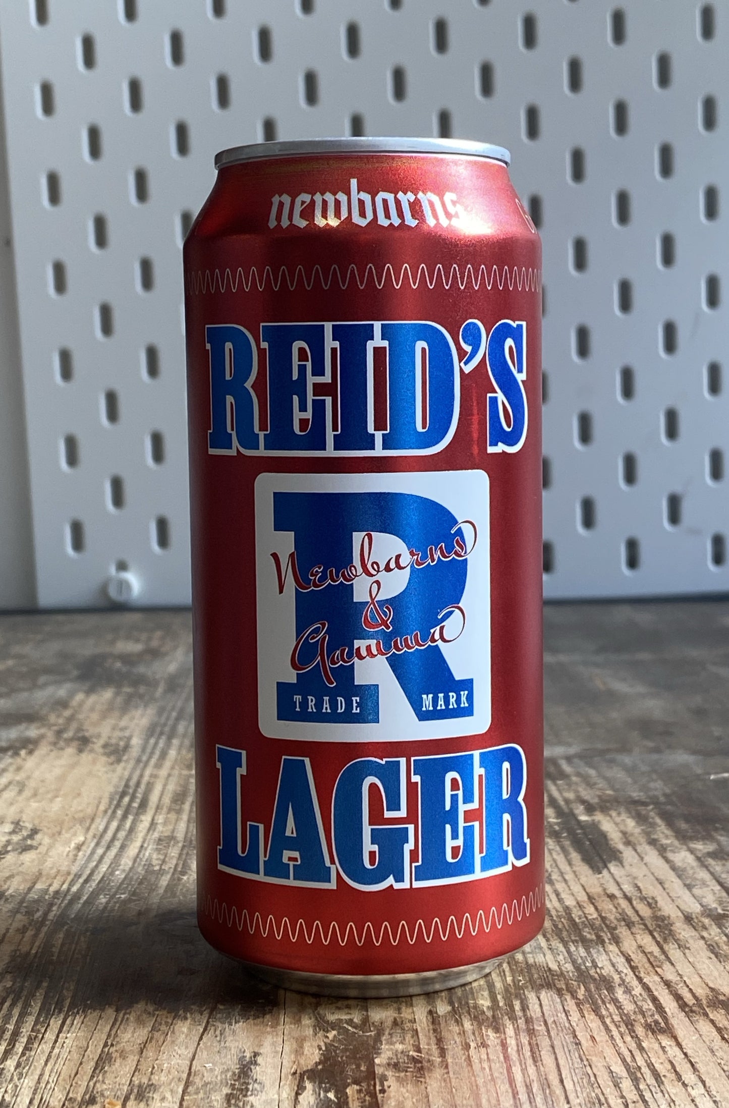 Newbarns x Gamma Brewing Reid's Lager at The Beerhive, Edinburgh. Free UK shipping.