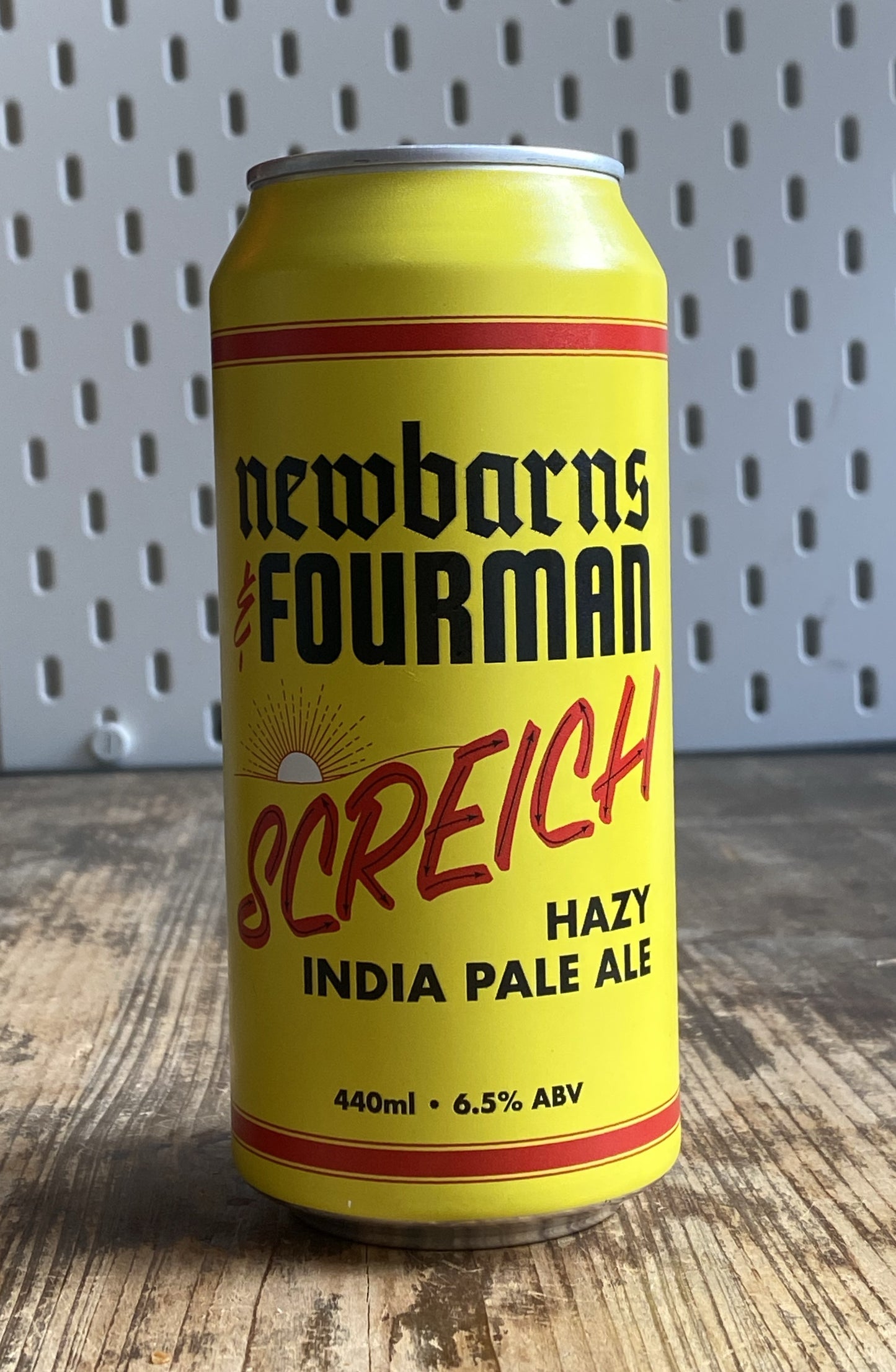 Newbarns x Fourman Brewery Screich - Hazy IPA at The Beerhive, Edinburgh. Free UK shipping.