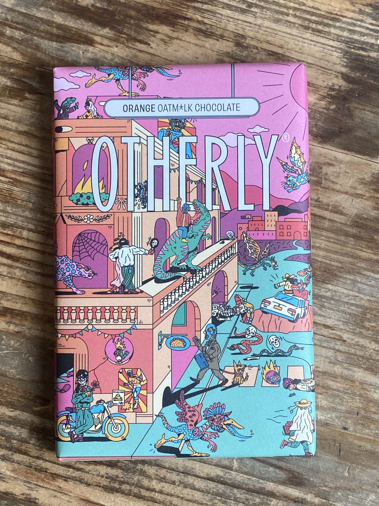 Otherly Orange Oatmilk Chocolate 120g at The Beerhive, Edinburgh. Free UK shipping.