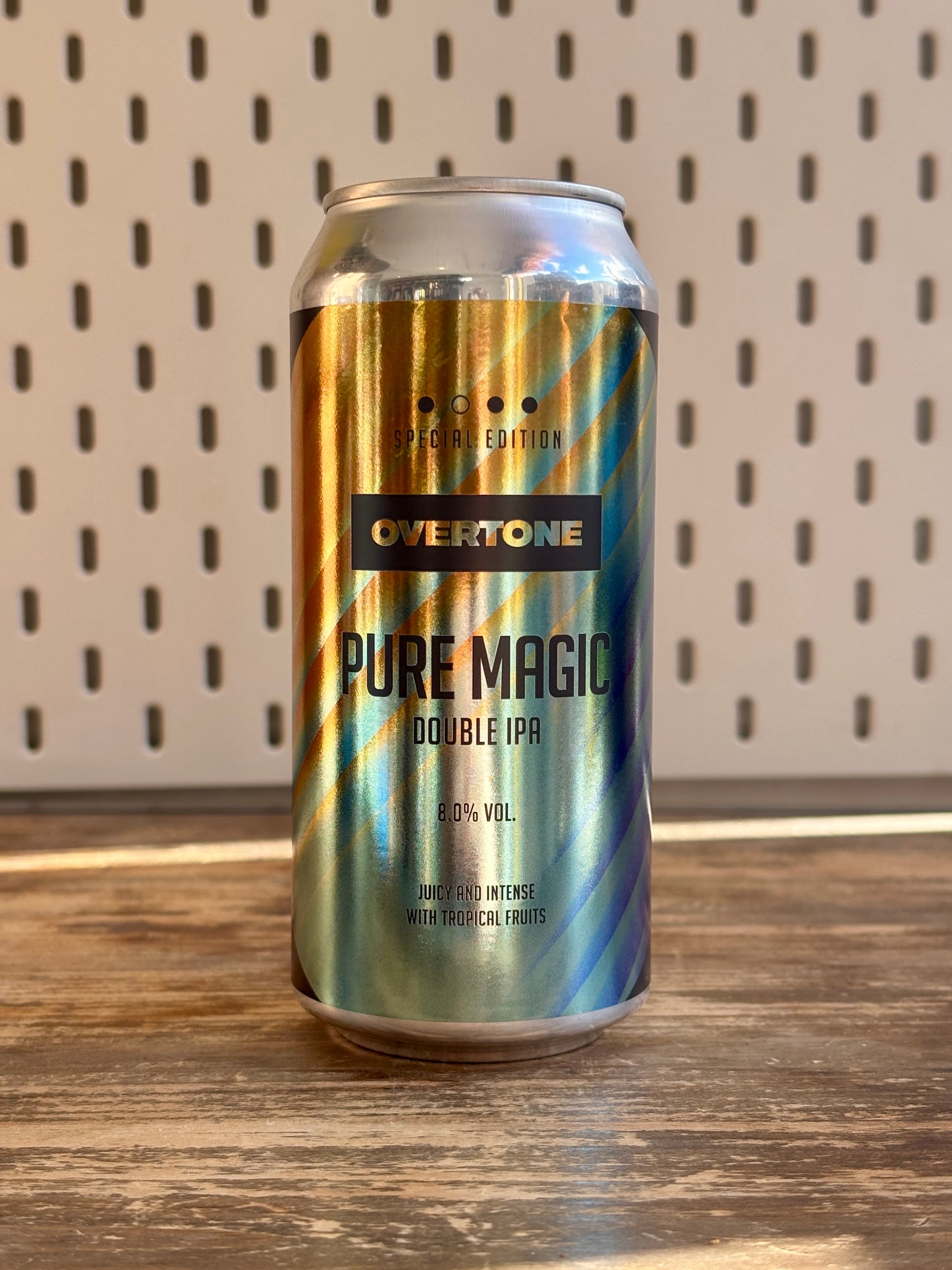 Overtone Pure Magic DIPA at The Beerhive, Edinburgh. Free UK shipping.
