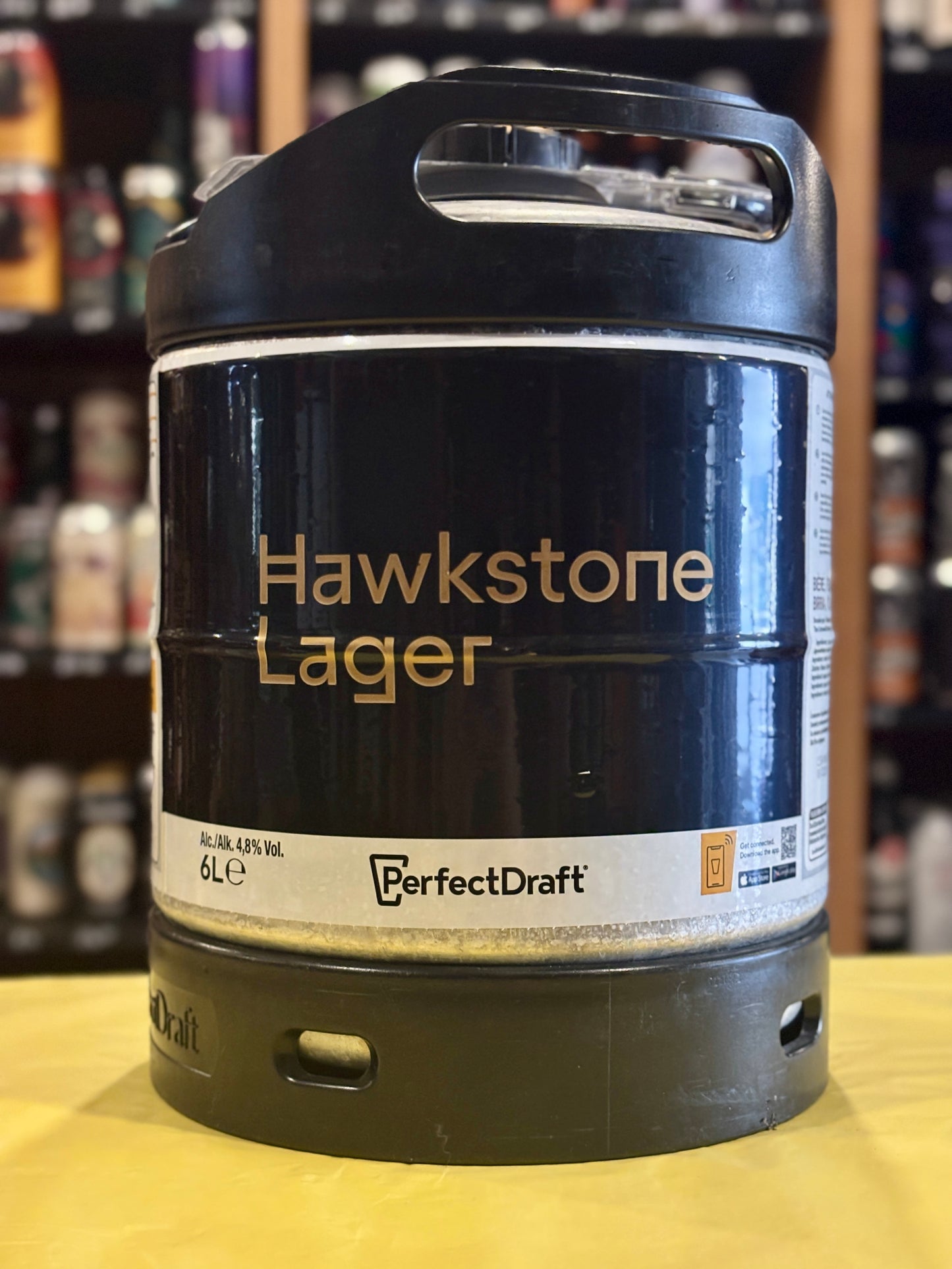 Perfect Draft Hawkstone Lager 6 Litre Keg