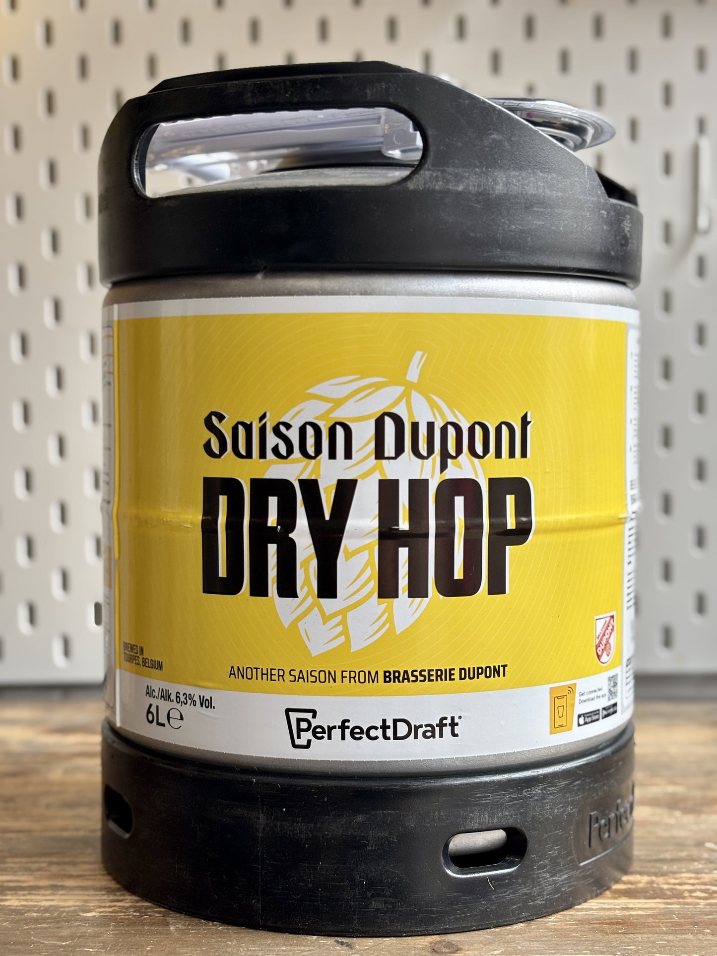 Perfect Draft Saison Dupont Dry Hop 6 Litre Keg at The Beerhive, Edinburgh. Free UK shipping.