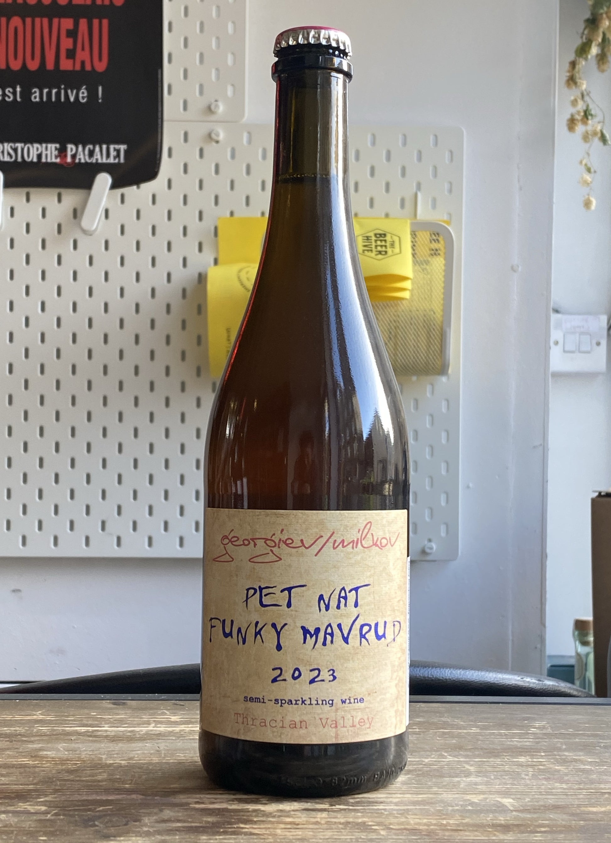 Pet-Nat Funky Mavrud Rose, 2022 at The Beerhive, Edinburgh. Free UK shipping.