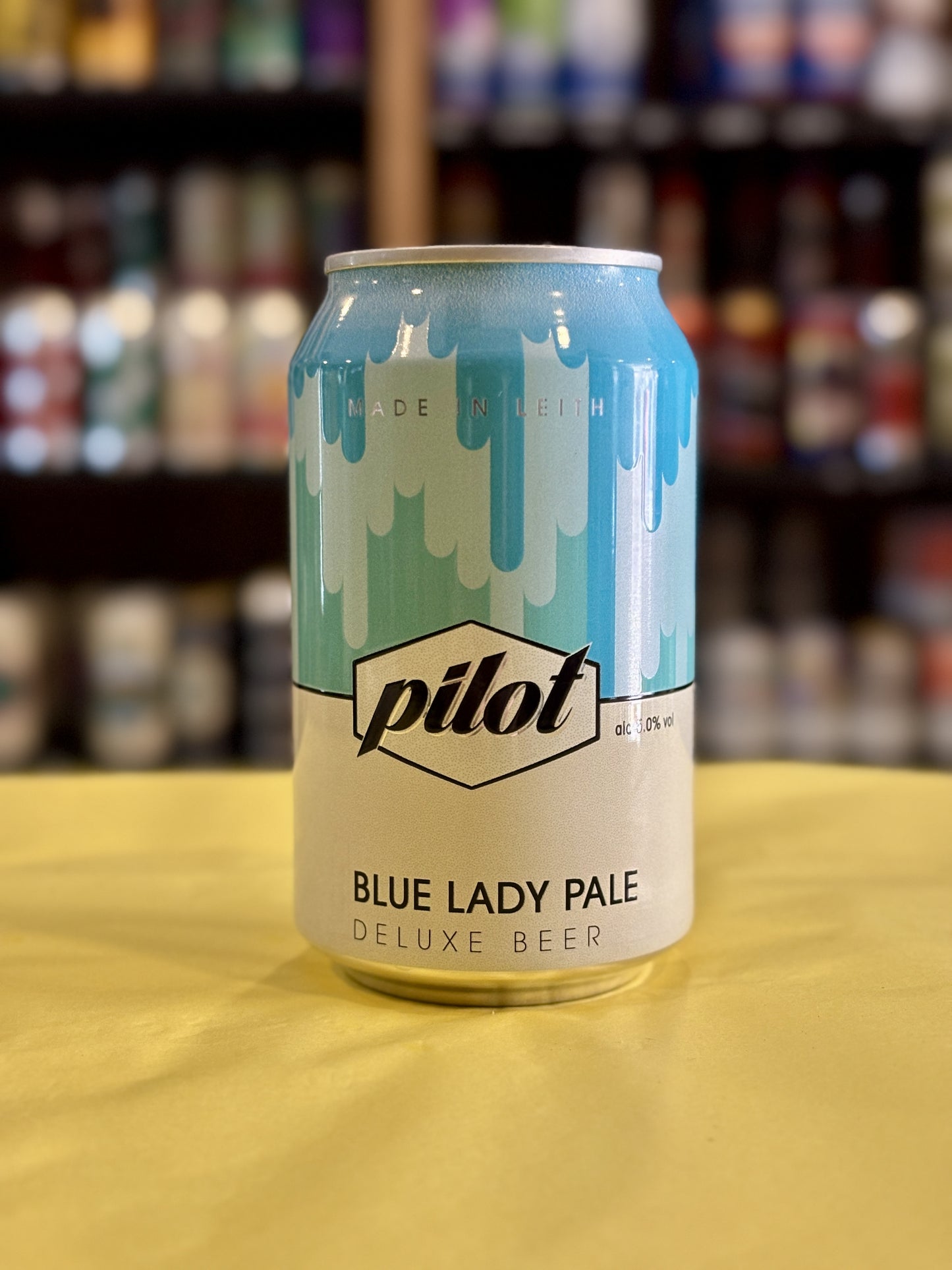 Pilot Blue Lady Pale at The Beerhive, Edinburgh. Free UK shipping.