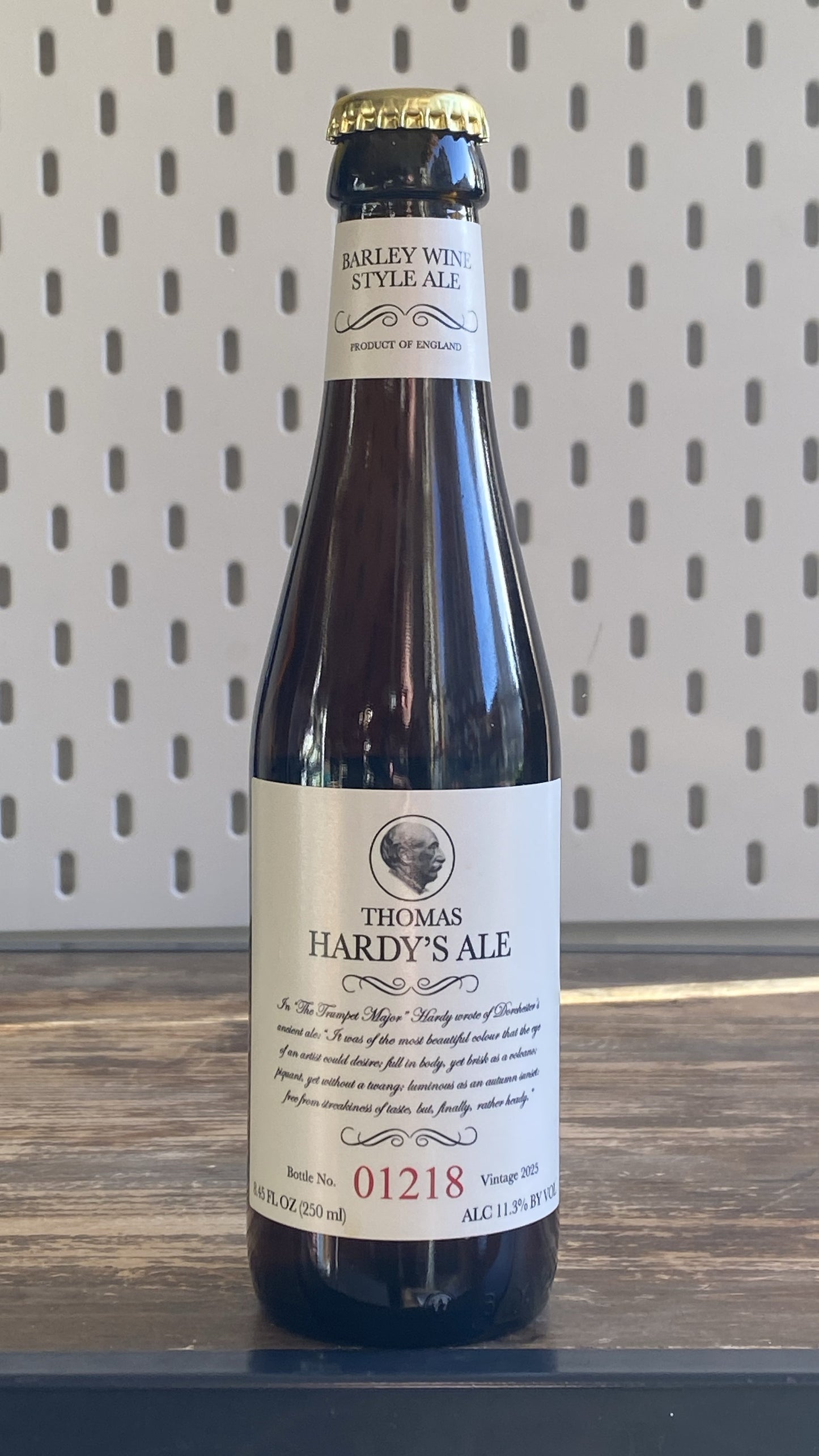 Thomas Hardy Vintage Ale 2025 at The Beerhive, Edinburgh. Free UK shipping.