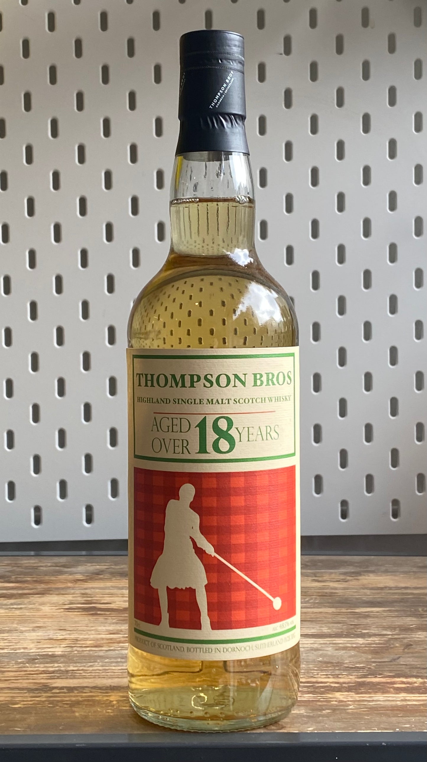 Thompson Brothers Highland Single Malt 18 Year Old at The Beerhive, Edinburgh. Free UK shipping.