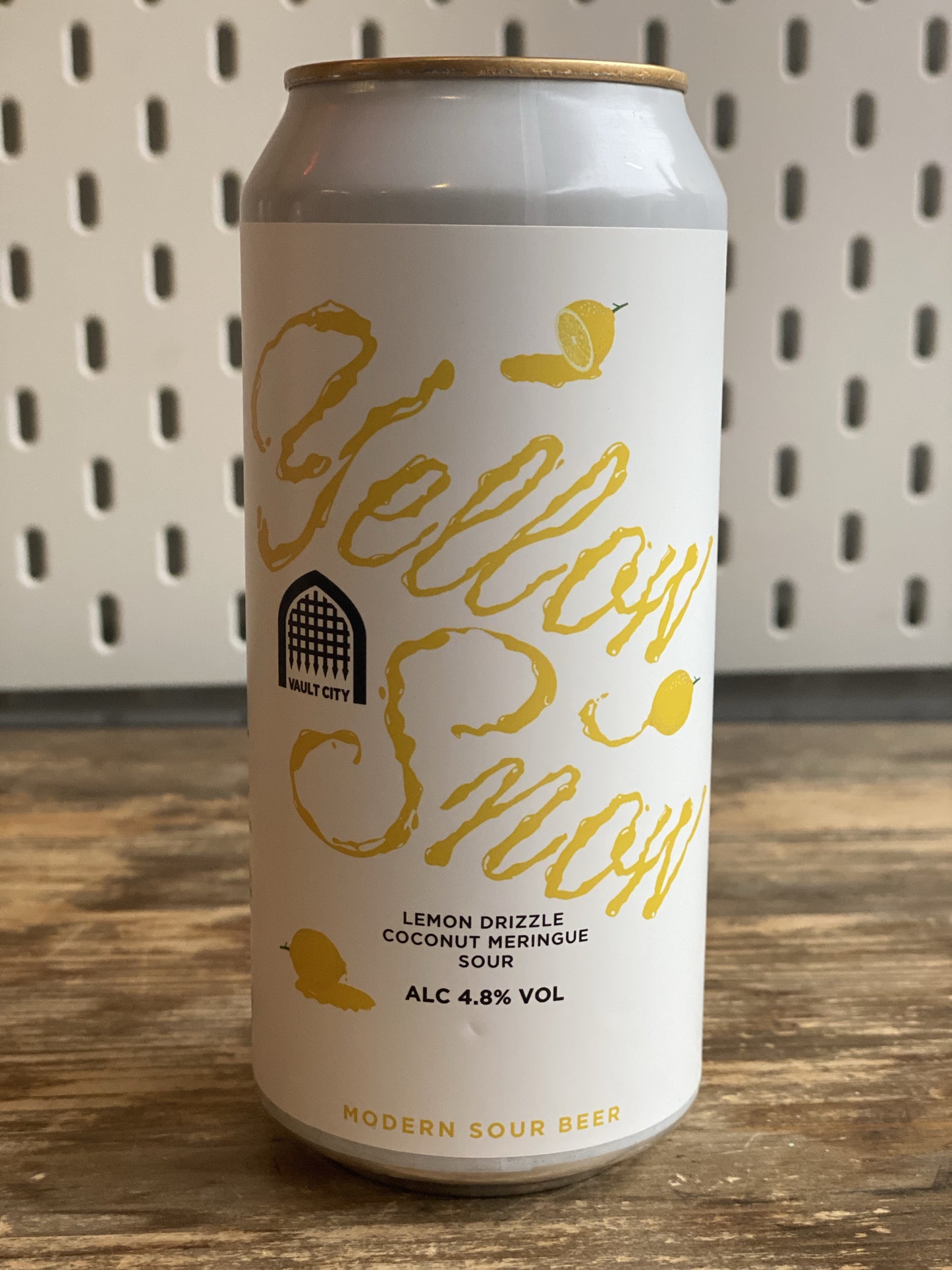 Vault City Yellow Snow at The Beerhive, Edinburgh. Free UK shipping.