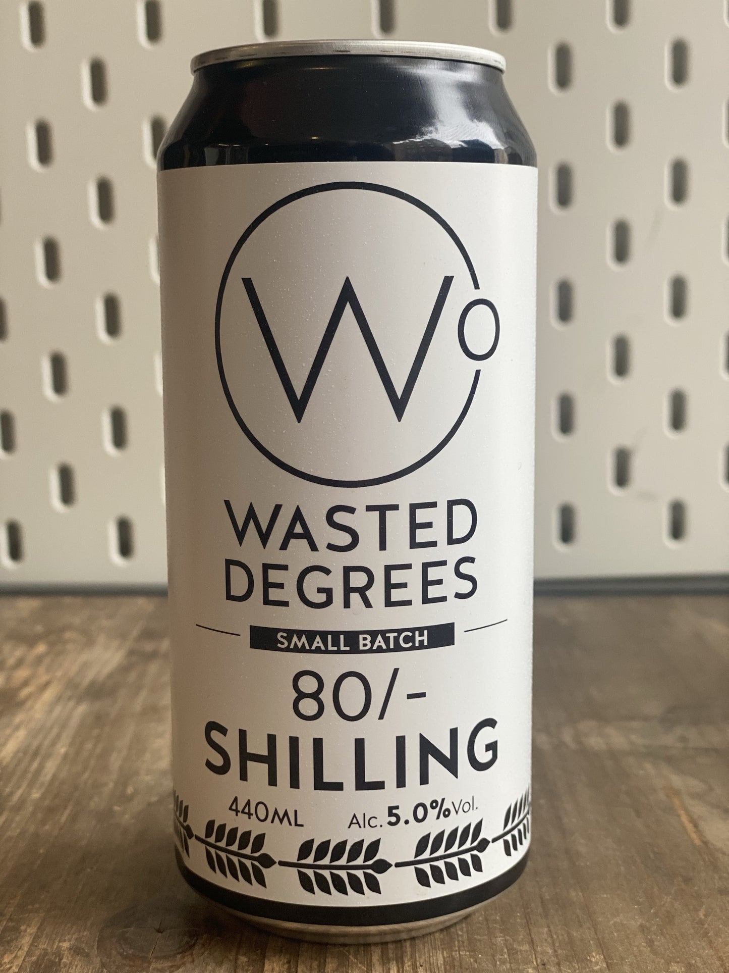 Wasted Degrees 80/- Shilling at The Beerhive, Edinburgh. Free UK shipping.
