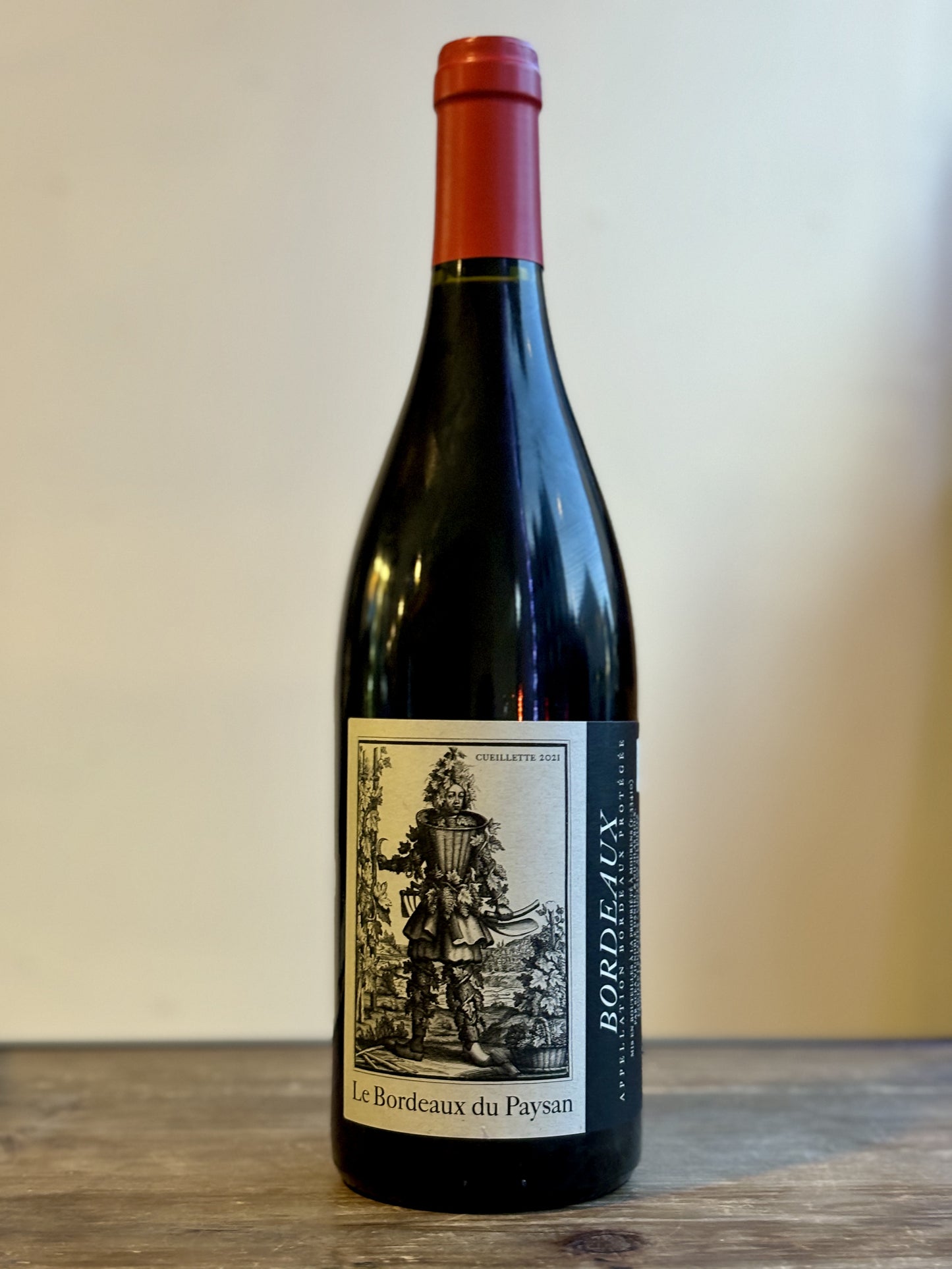 Nicolas Roux & Olivier Techer Le Bordeaux De Paysan at The Beerhive, Edinburgh. Free UK shipping.