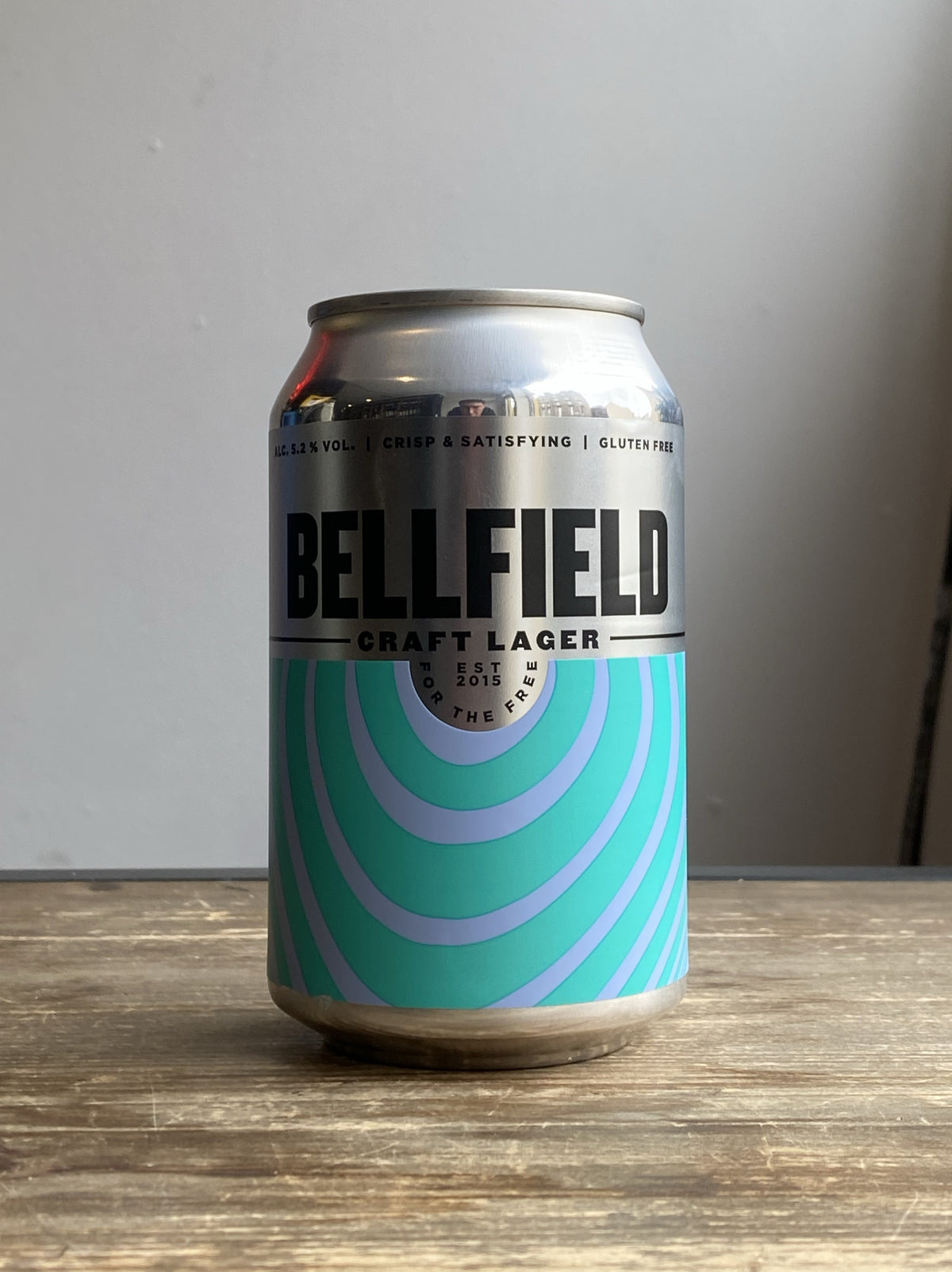 Bellfield Gluten Free Craft Lager at The Beerhive, Edinburgh. Free UK shipping.