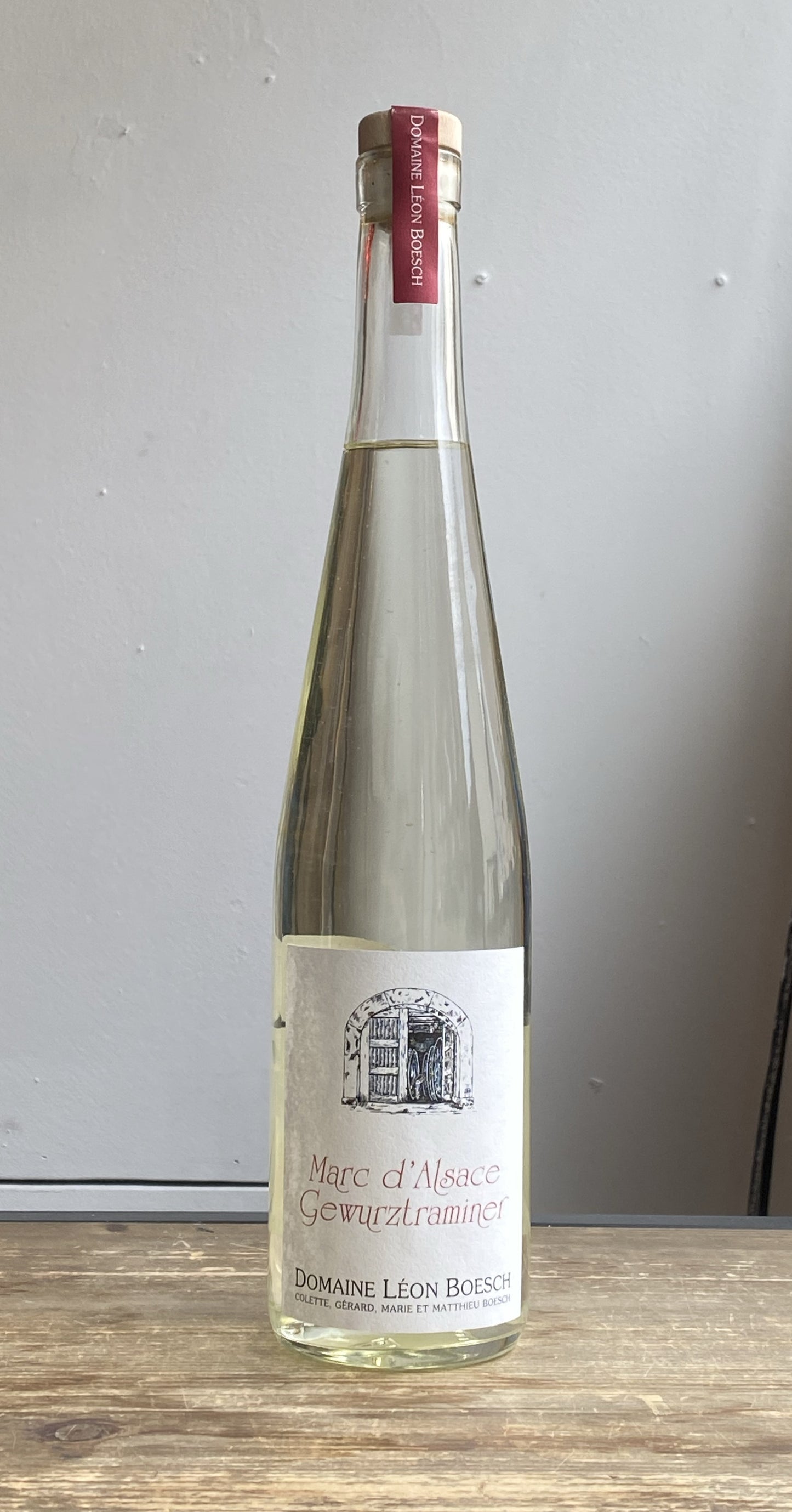 Domaine Léon Boesch - Alsace Eau-de-Vie - Marc de Gewurztraminer at The Beerhive, Edinburgh. Free UK shipping.