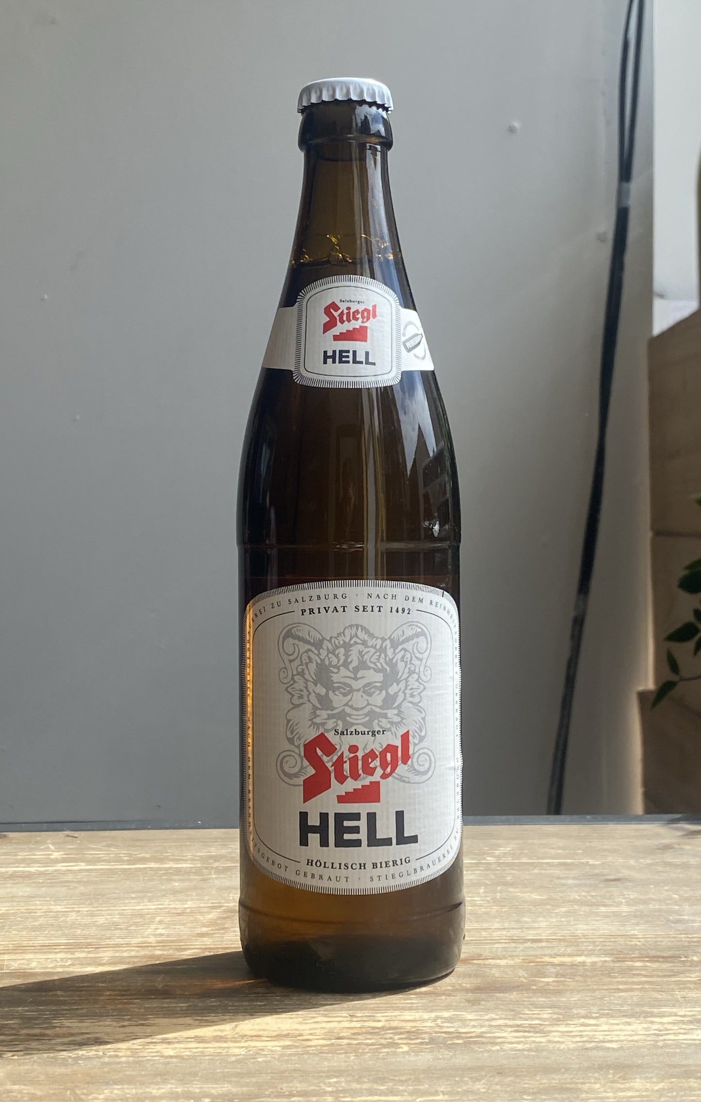 Stiegl Hell Bottle at The Beerhive, Edinburgh. Free UK shipping.
