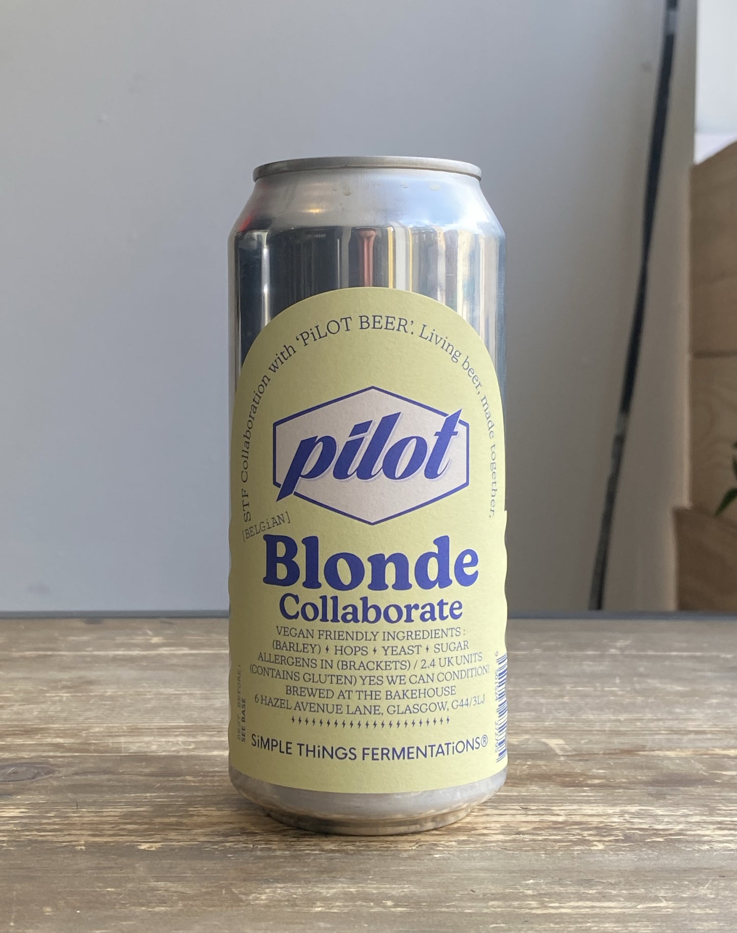 Simple Things Fermentations Belgian Blonde - Pilot Collab at The Beerhive, Edinburgh. Free UK shipping.