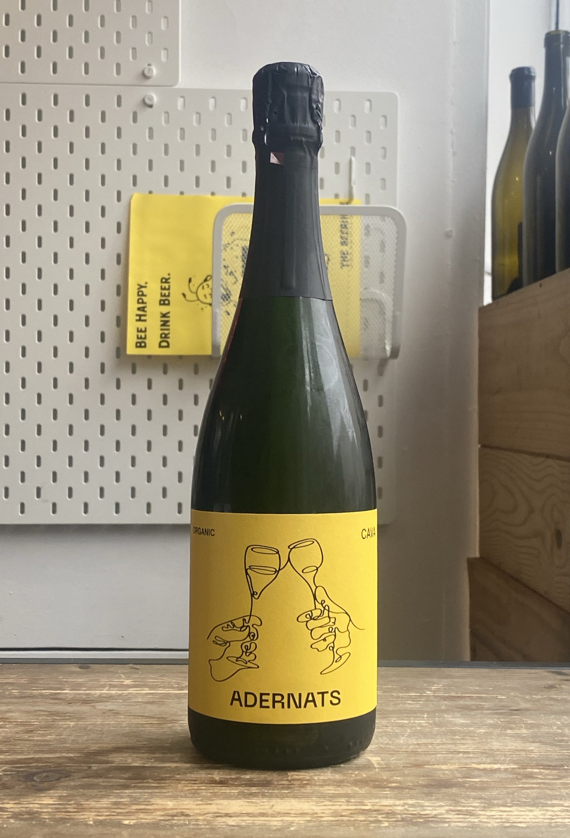Vinicola Nulles Adernats Cava de Guarda Brut Nature at The Beerhive, Edinburgh. Free UK shipping.