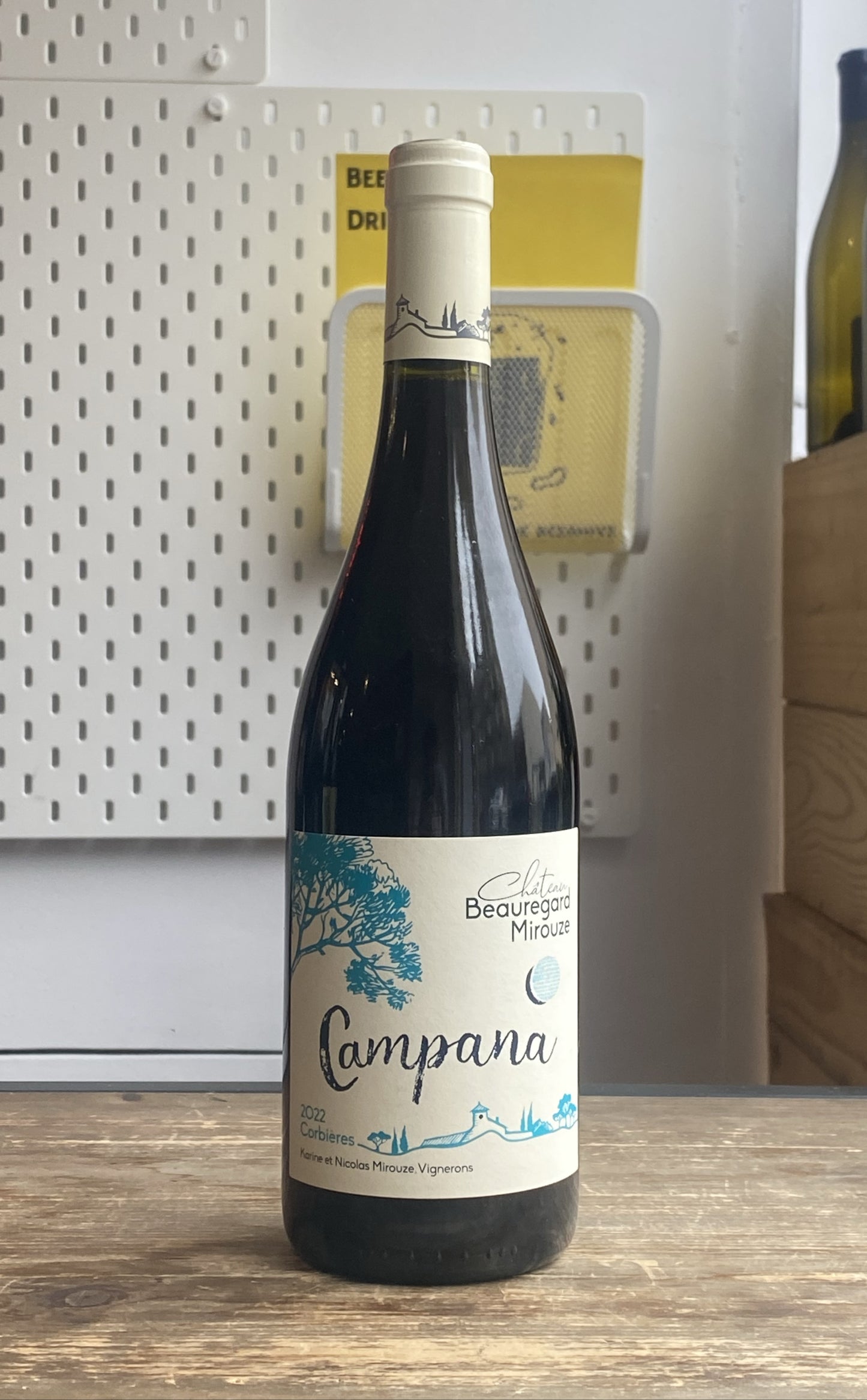 Chateau Beauregard-Mirouze Campana Rouge Corbieres AOC 2022 at The Beerhive, Edinburgh. Free UK shipping.