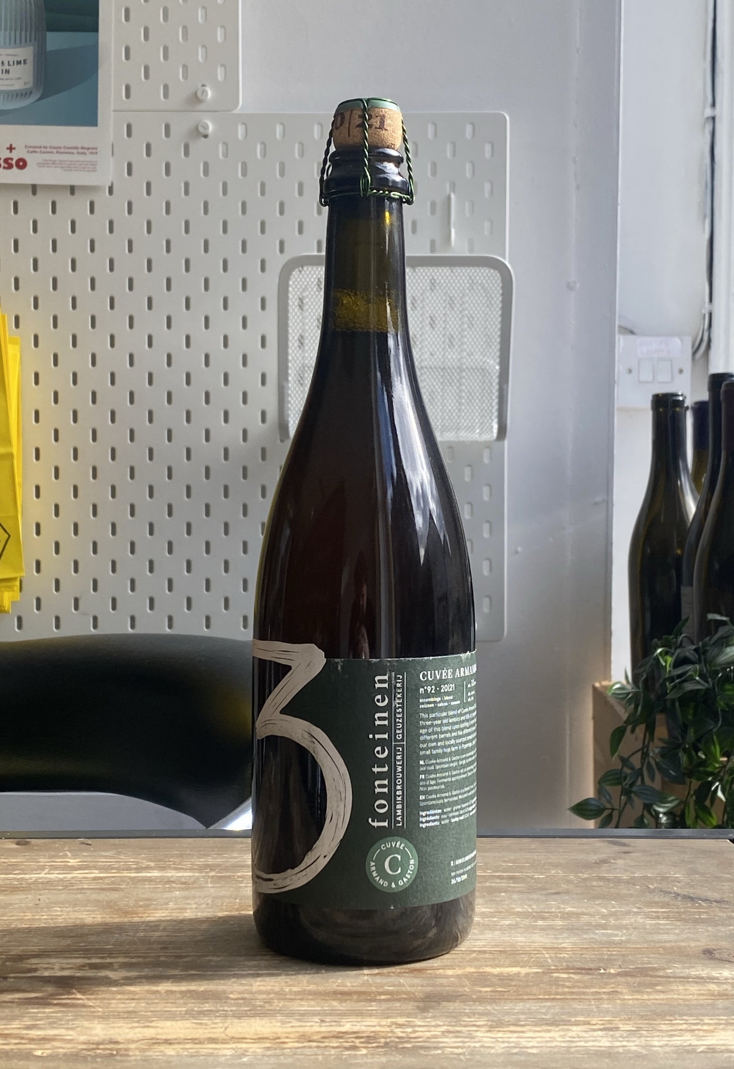 3 Fonteinen Oude Gueze Cuvee Armand & Gaston at The Beerhive, Edinburgh. Free UK shipping.