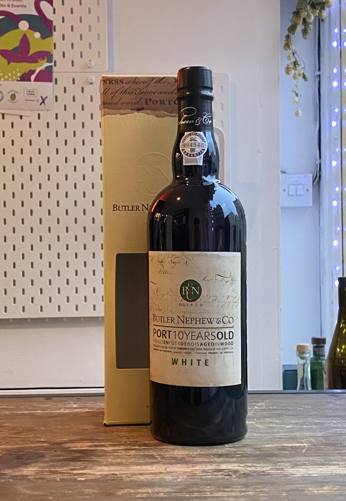 Butler, Nephew & Co. 10 Year Old White Port at The Beerhive, Edinburgh. Free UK shipping.