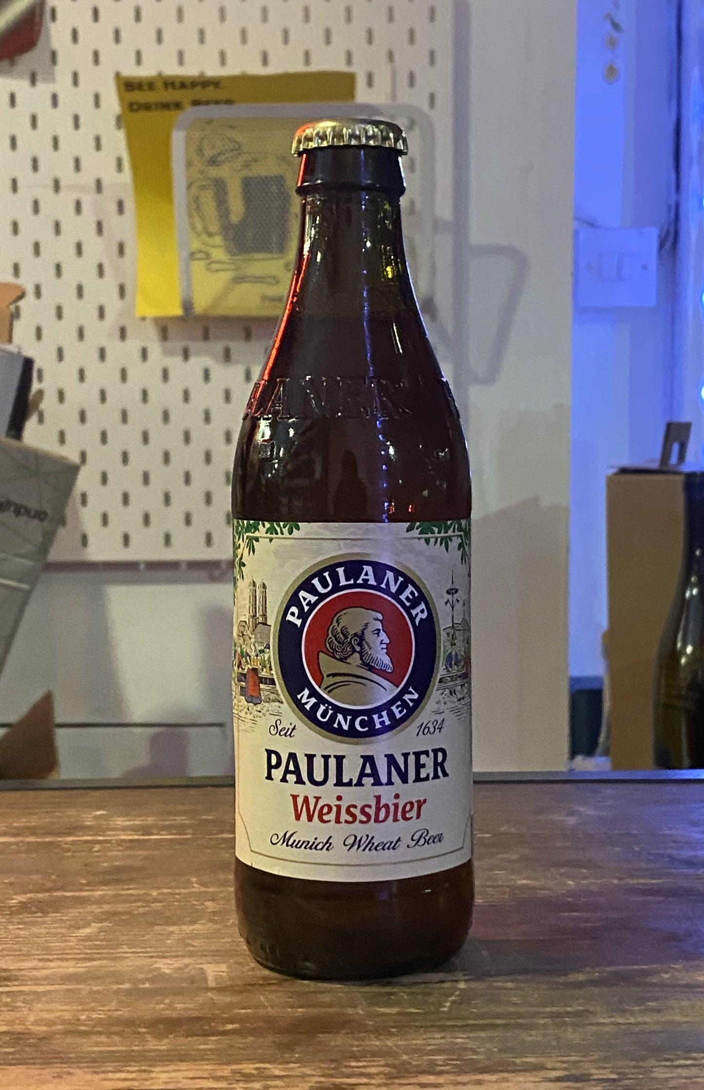 Paulaner Weisse Bier 330ml at The Beerhive, Edinburgh. Free UK shipping.