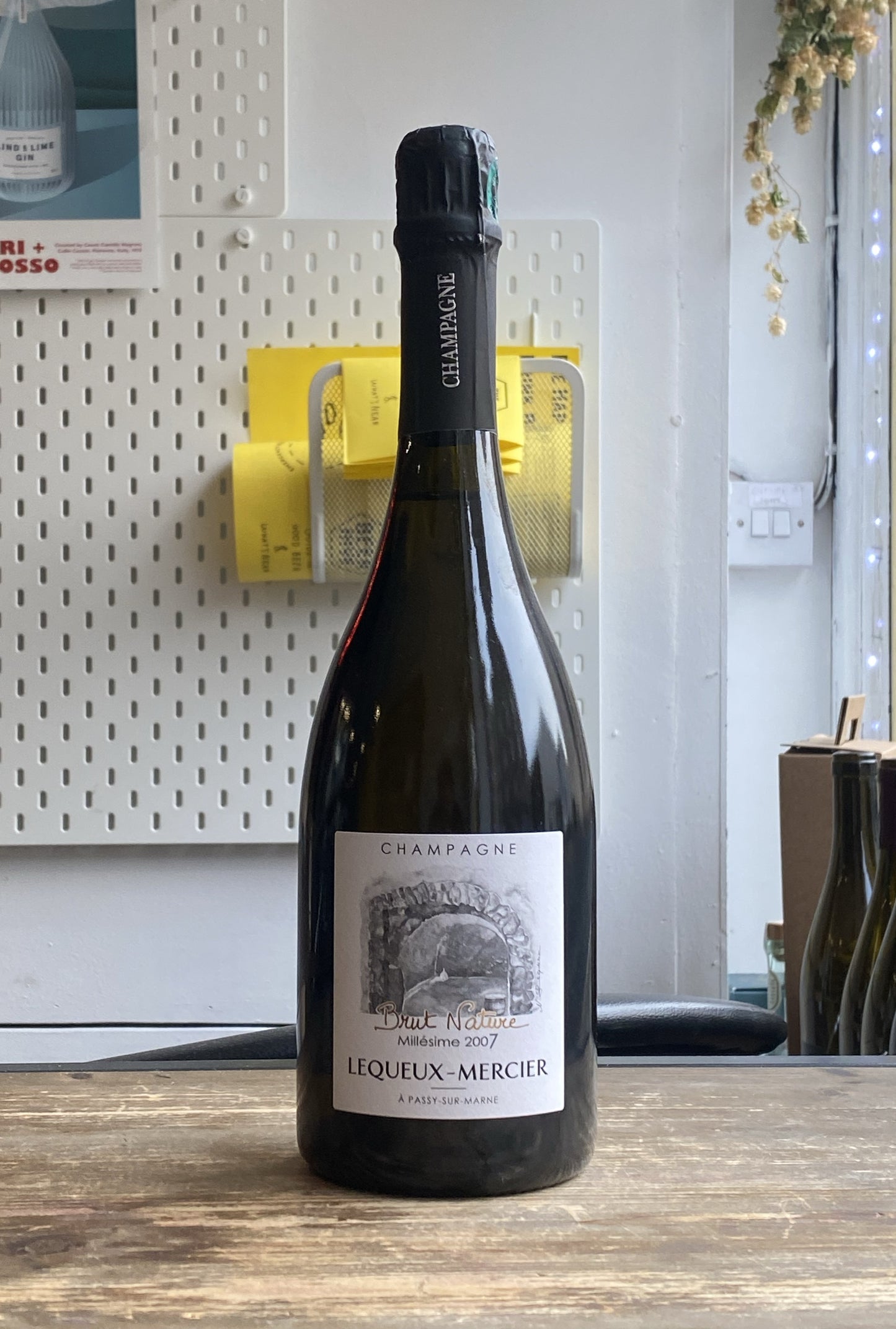Champagne Remy Lequeux - Mercier 2007