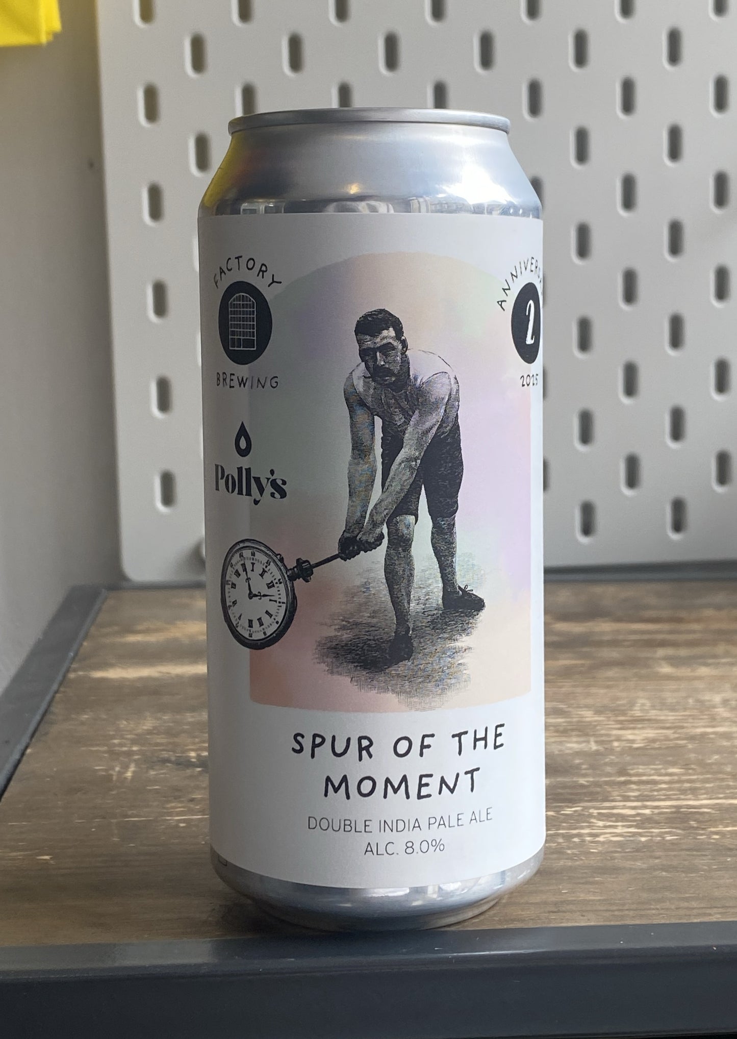 Factory Brewing - Spur of the Moment x Pollys DIPA