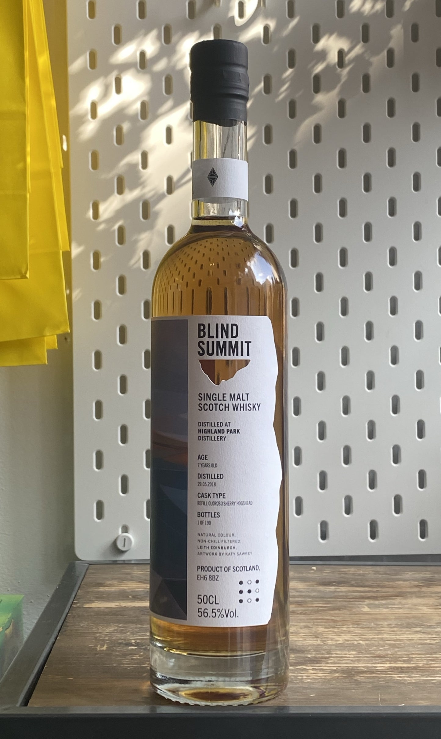 Blind Summit 7 Year Old Highland Park | Oloroso Sherry