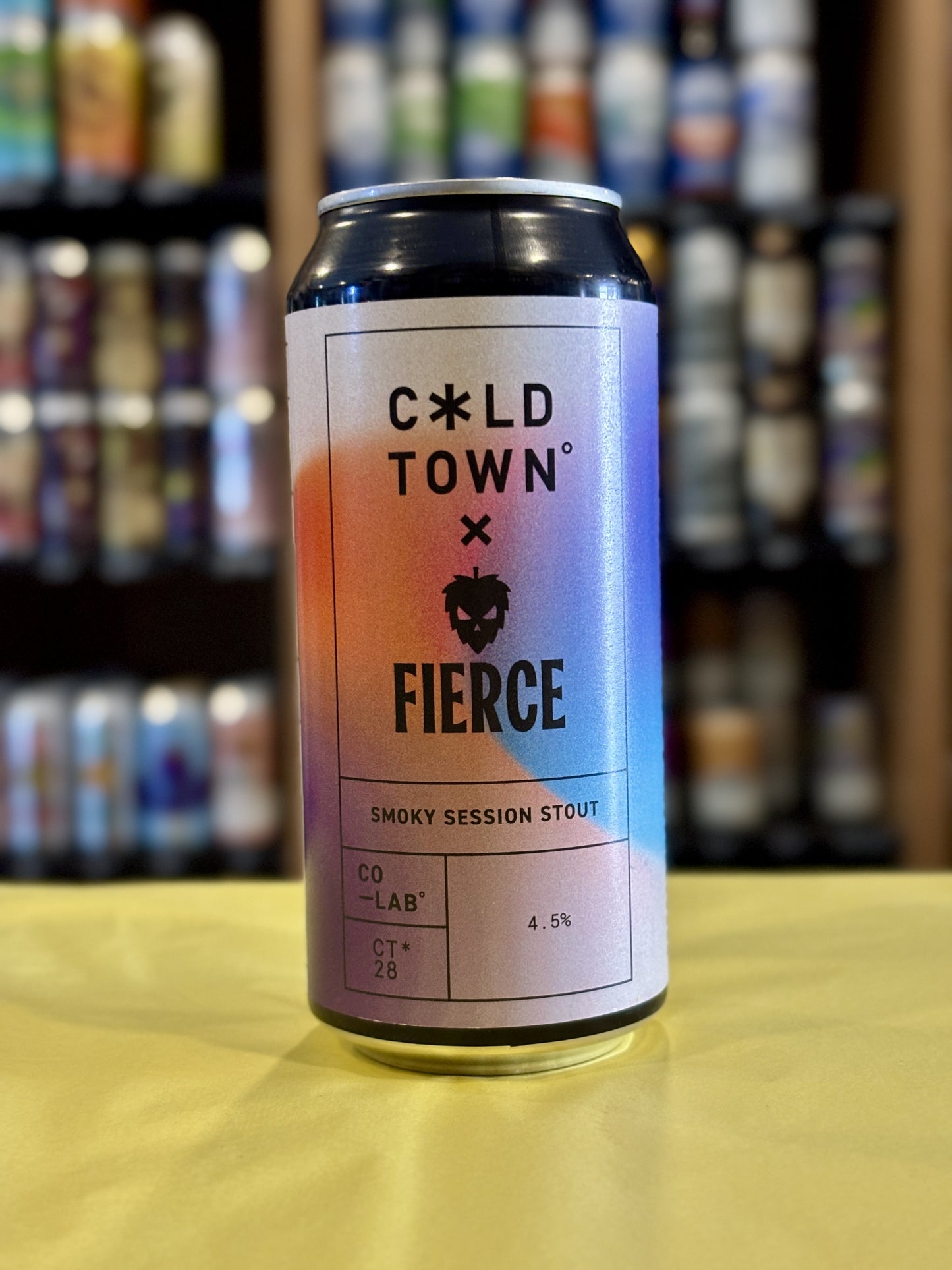 Cold Town X Fierce Smoky Session Stout