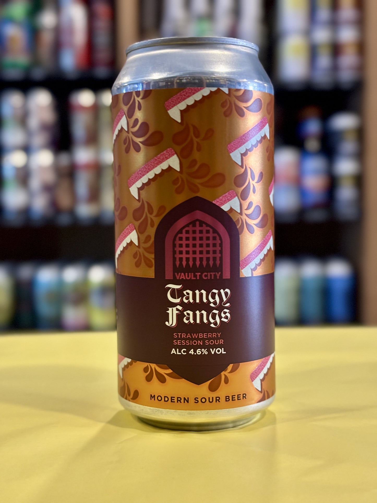 Vault City Tangy Fangs at The Beerhive, Edinburgh. Free UK shipping.