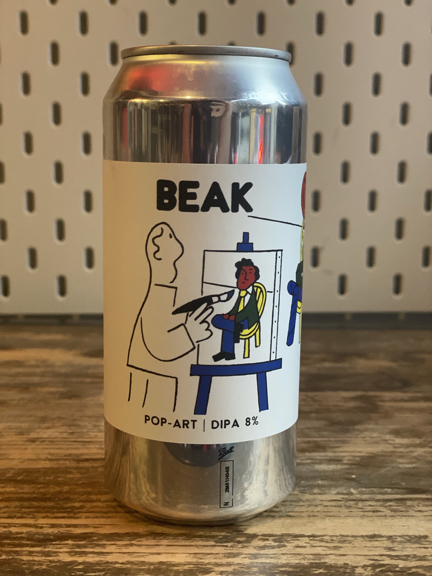 Beak Pop Art DIPA at The Beerhive, Edinburgh. Free UK shipping.