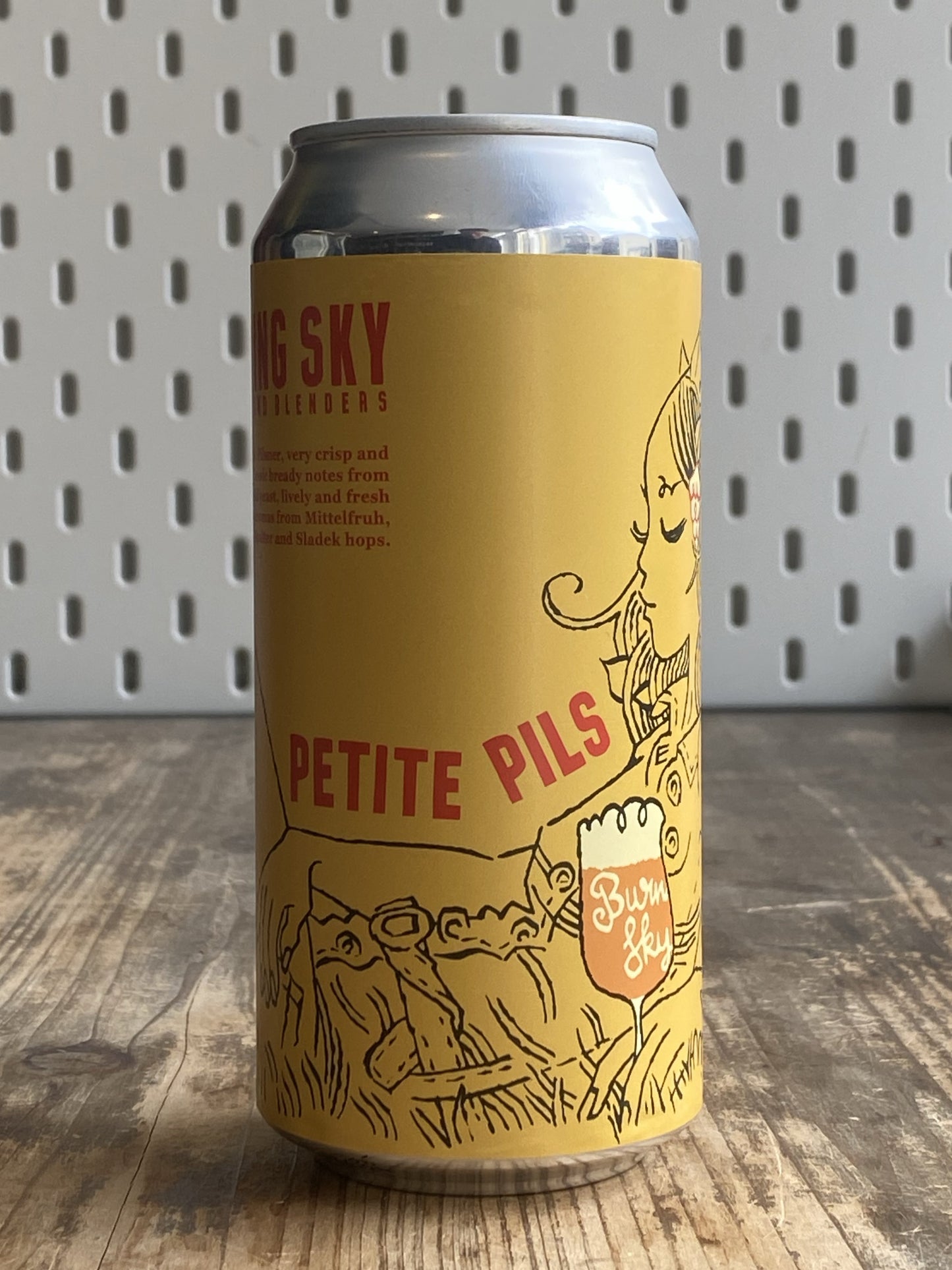 Burning Sky Petit Pils at The Beerhive, Edinburgh. Free UK shipping.