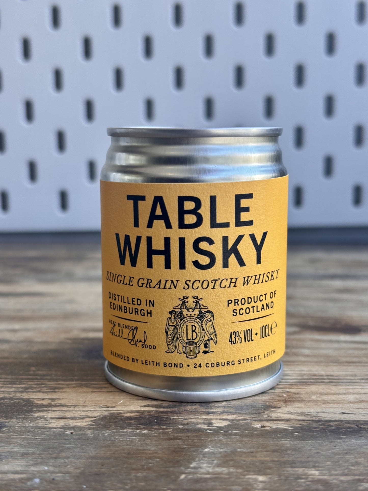 Port of Leith Table Whisky Can 10cl