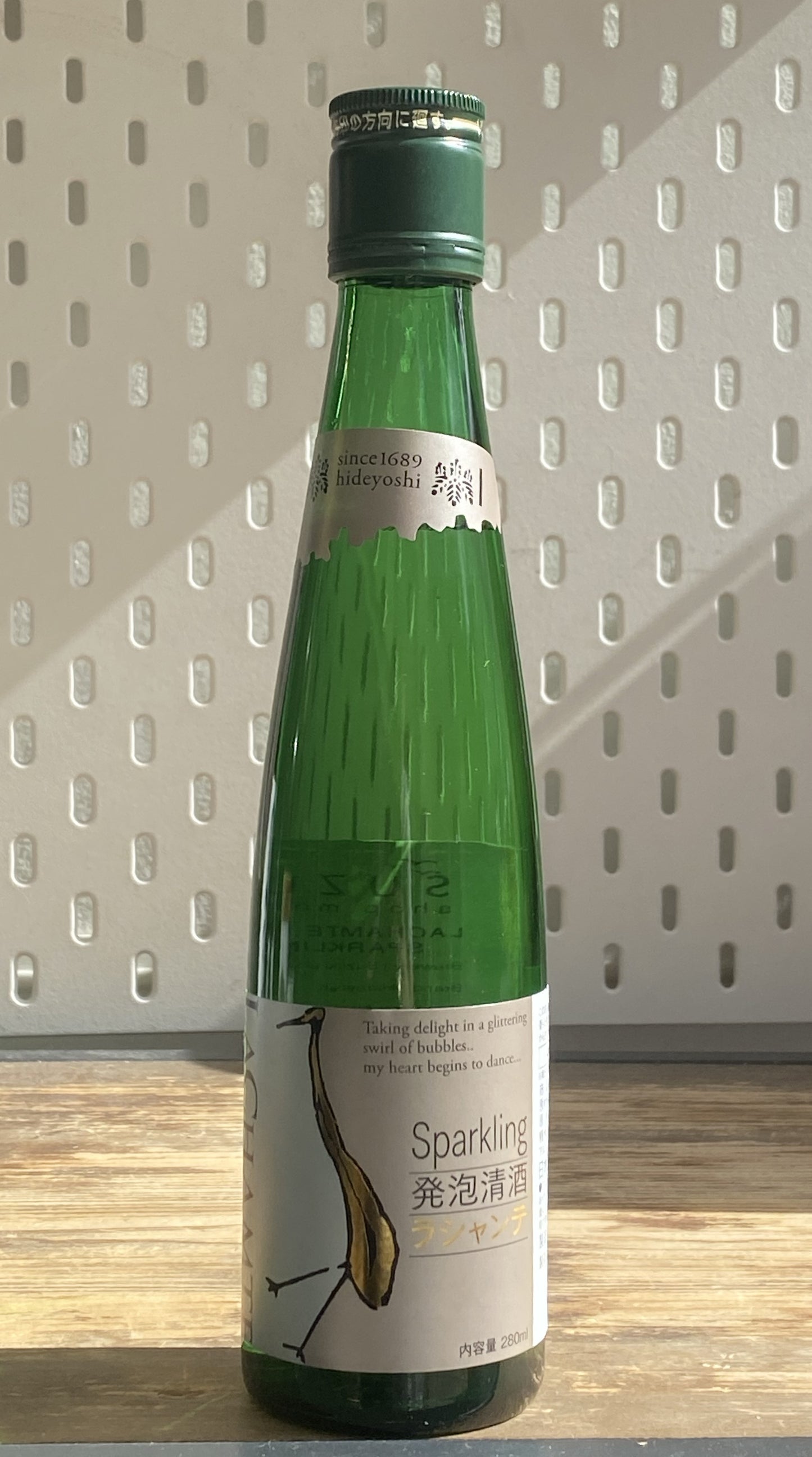 Hideyoshi, Lachamte Sparkling Sake