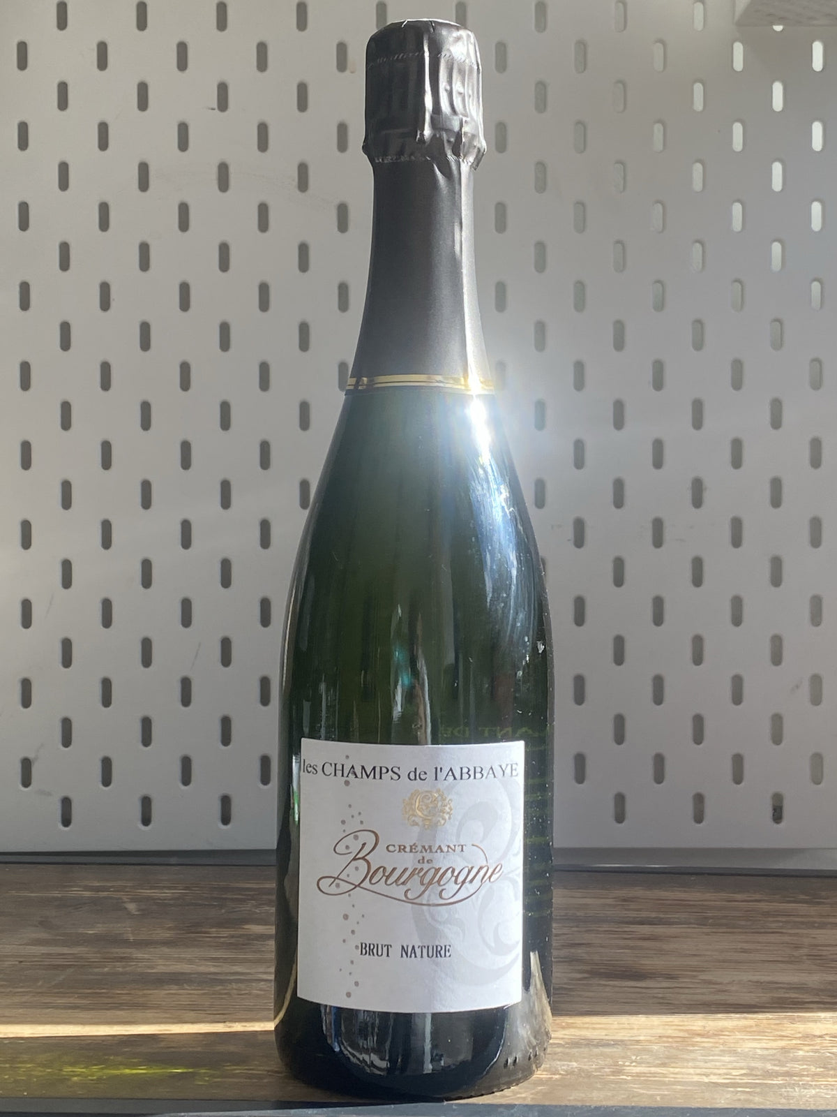 Les Champs de l'Abbaye Cremant de Bourgogne Blanc
